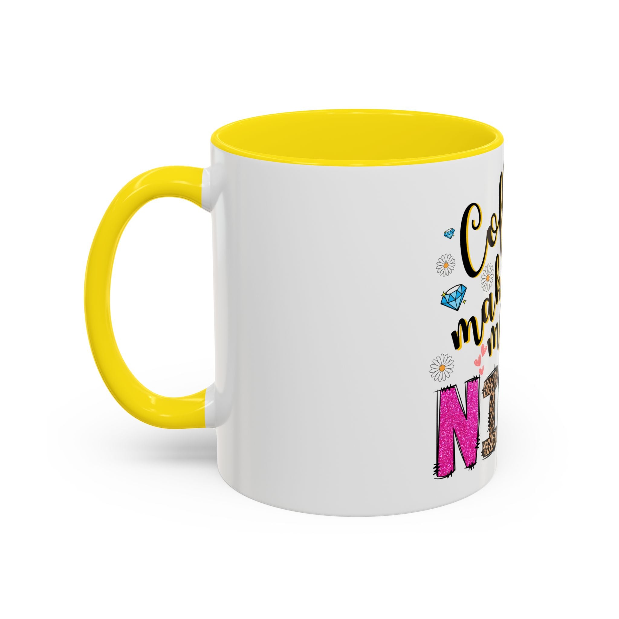 Nicer Coffee Mug - Sassy Gift for Tea and Coffee Lovers, Cute Coffee Cup for Birthdays, Happy Hour, Home Office Decor
