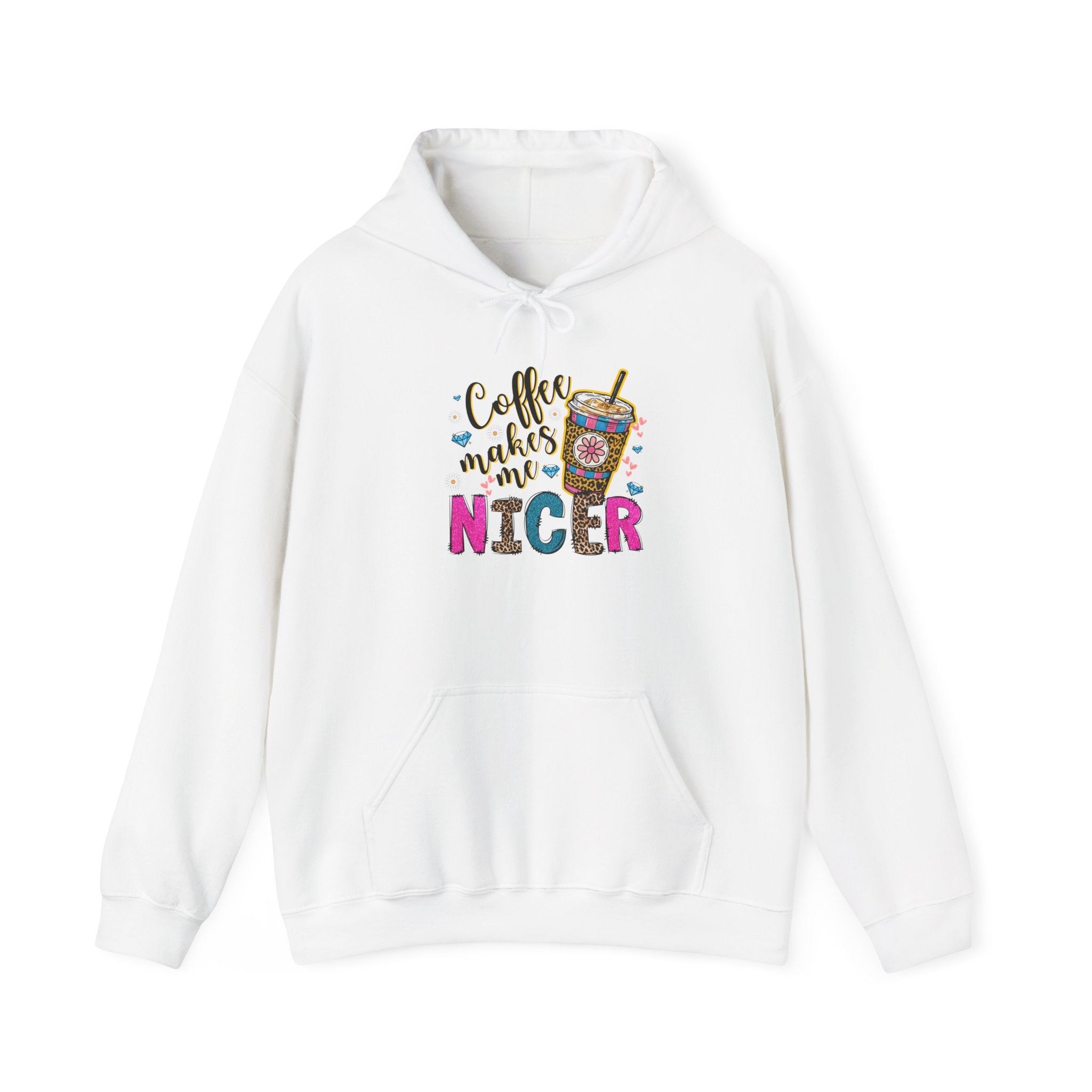 Coffee Makes Me Nicer Hoodie