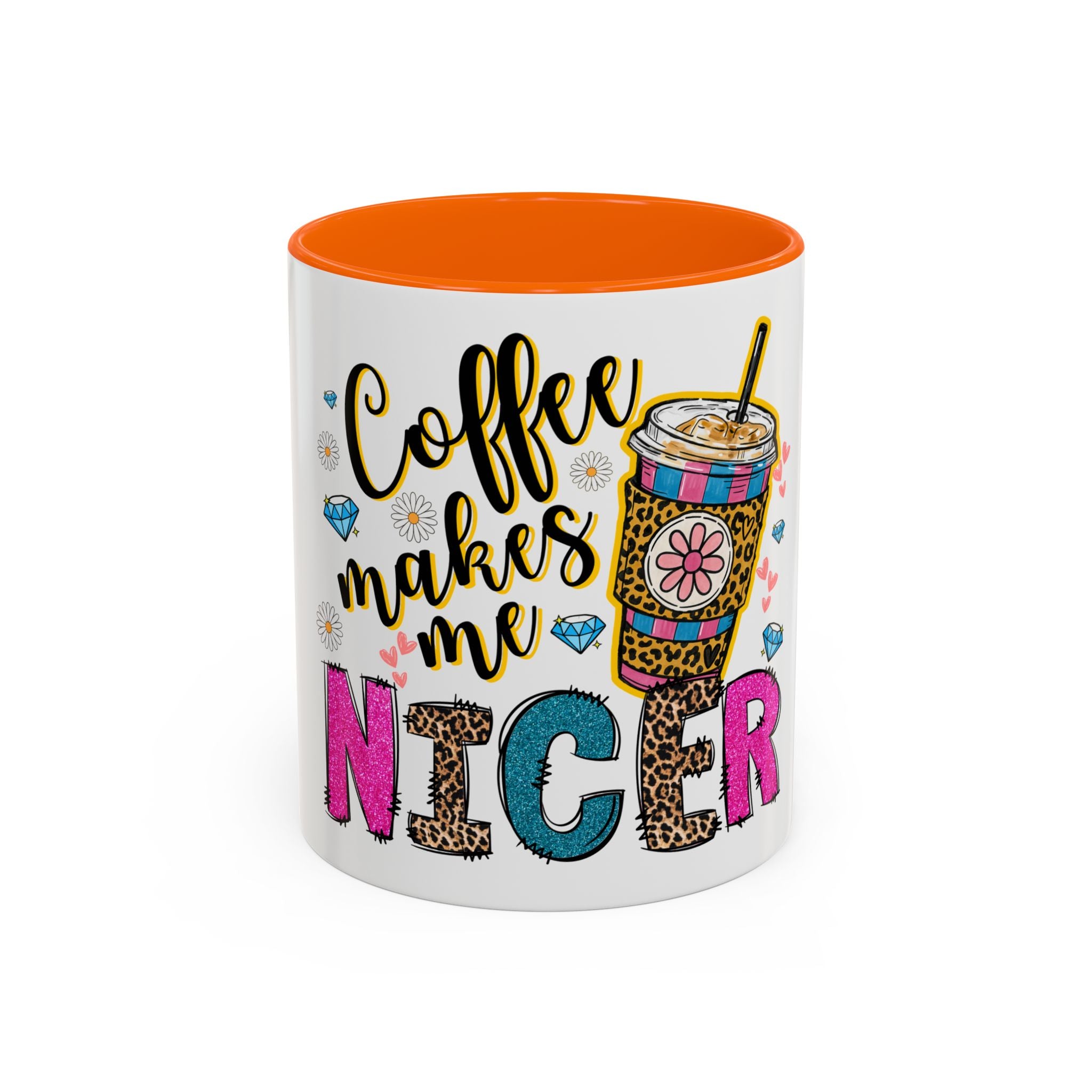 Nicer Coffee Mug - Sassy Gift for Tea and Coffee Lovers, Cute Coffee Cup for Birthdays, Happy Hour, Home Office Decor