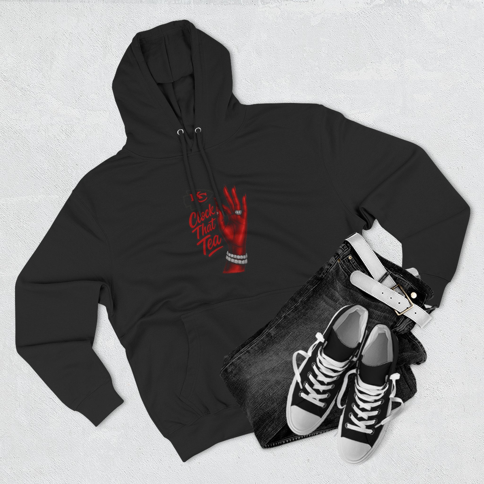 Clock That Tea Kansas City Chief -Fleece Hoodie