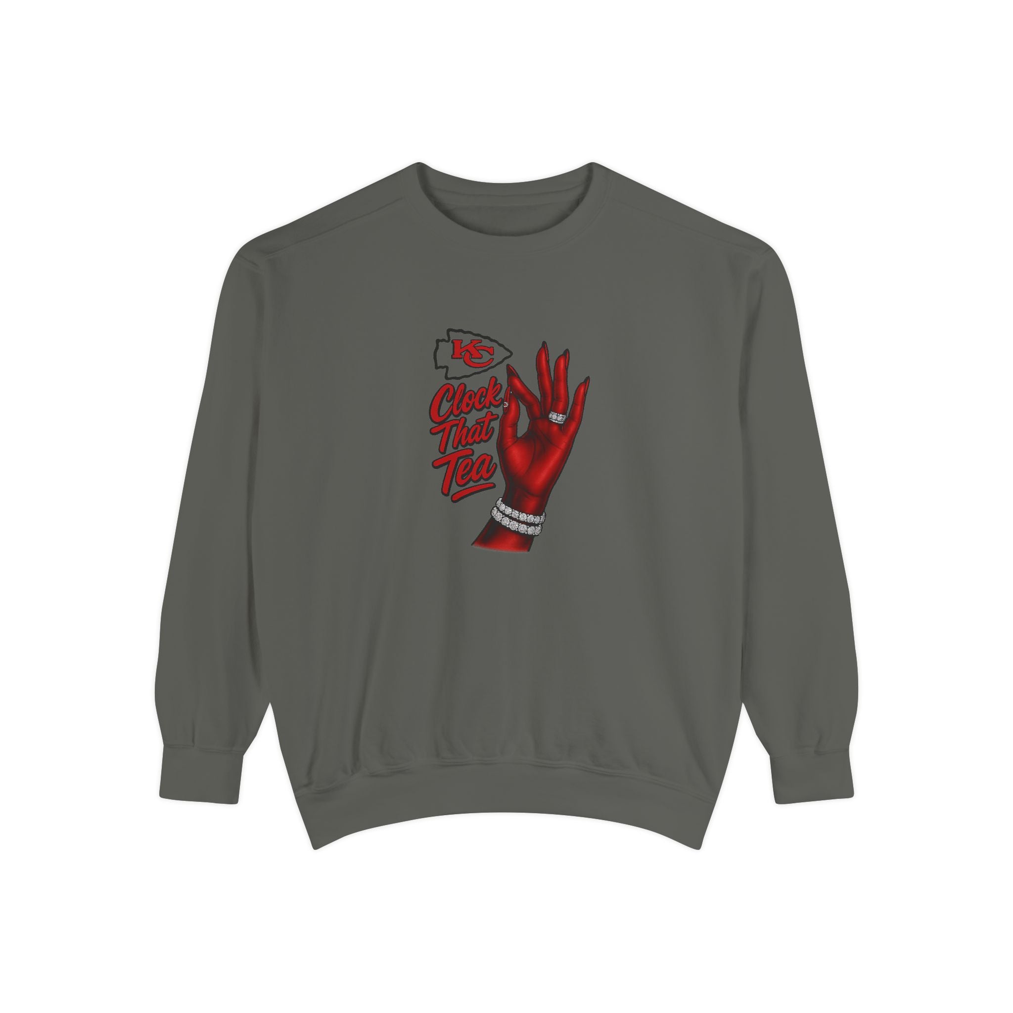 Clock That Tea Kansas City Chiefs Sweatshirt