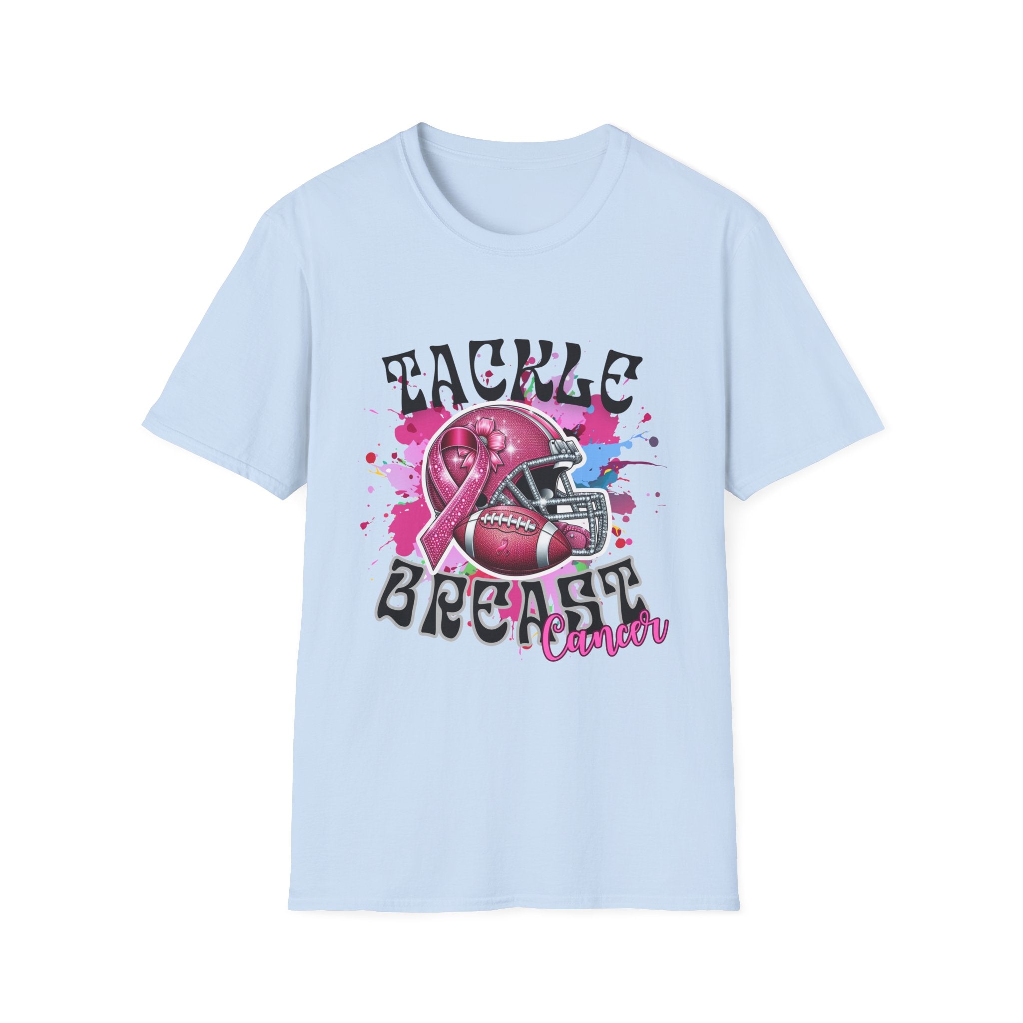 Tackle Breast Cancer T-shirt Support Breast Cancer
