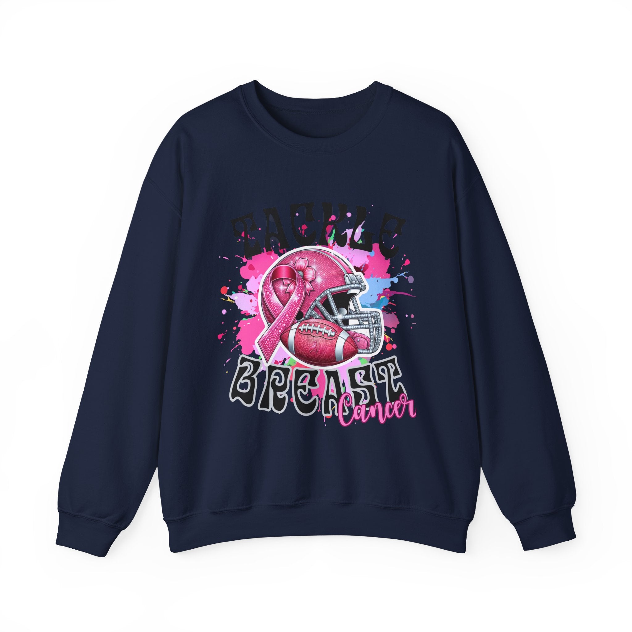 Tackle Breast Cancer-Crewneck