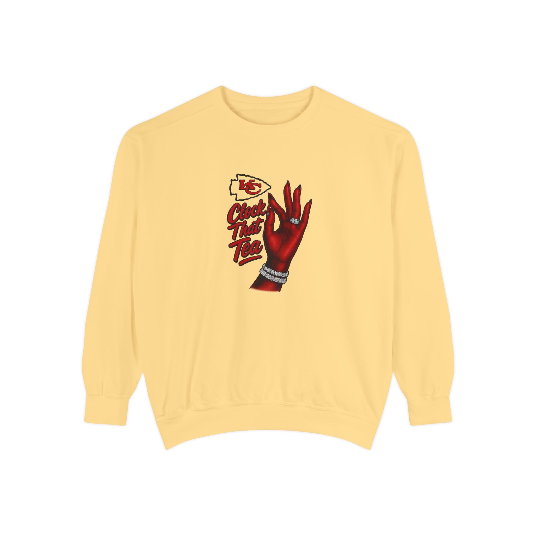 Clock That Tea Kansas City Chiefs Sweatshirt