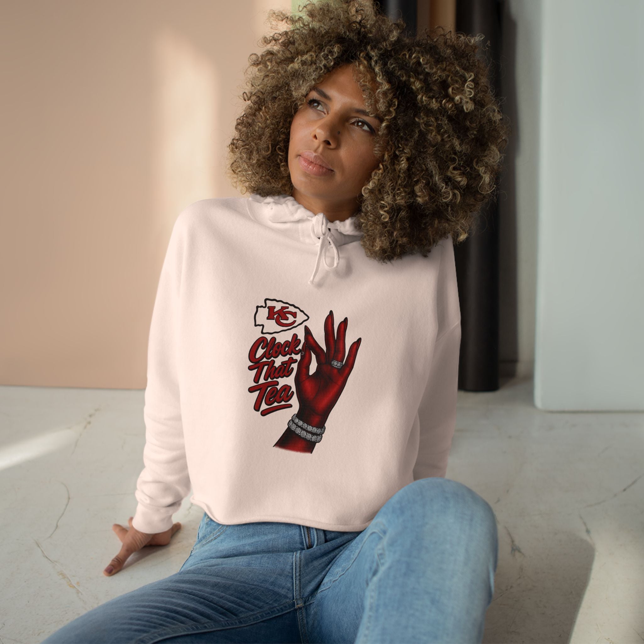 Clock That Tea Crop Hoodie Kansas City Chief