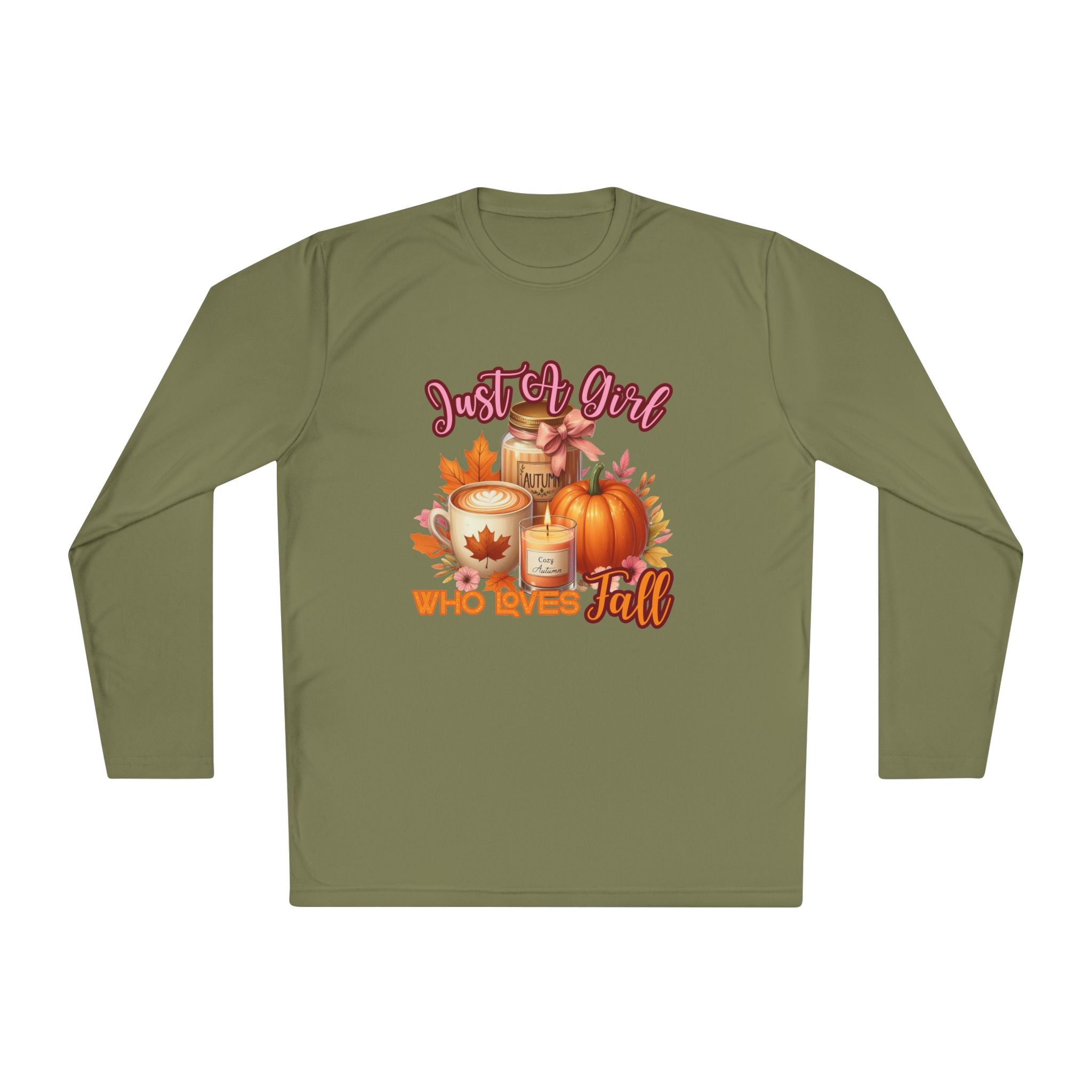 Just A Girl Who Loves Fall - Unisex Long Sleeve Tee