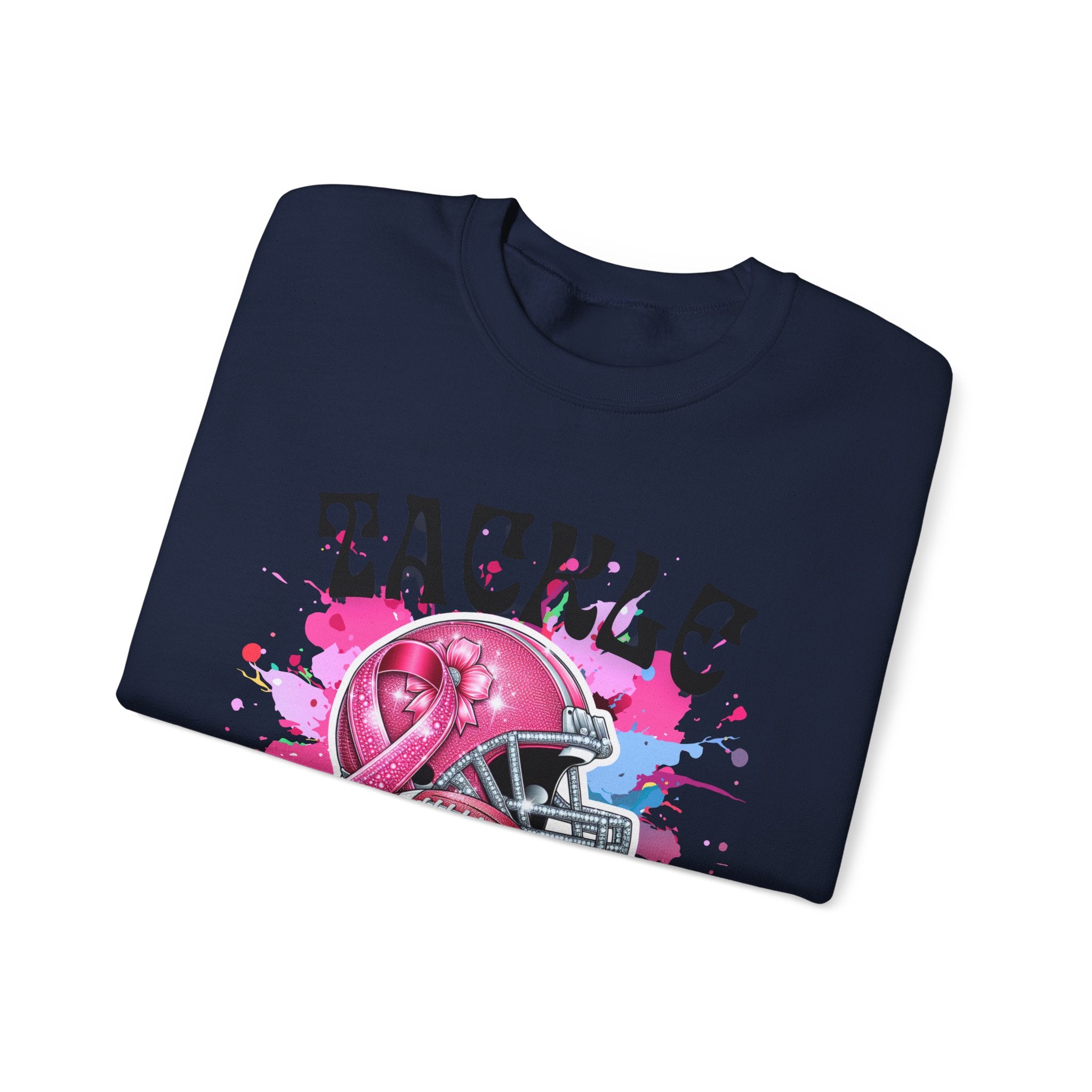 Tackle Breast Cancer-Crewneck