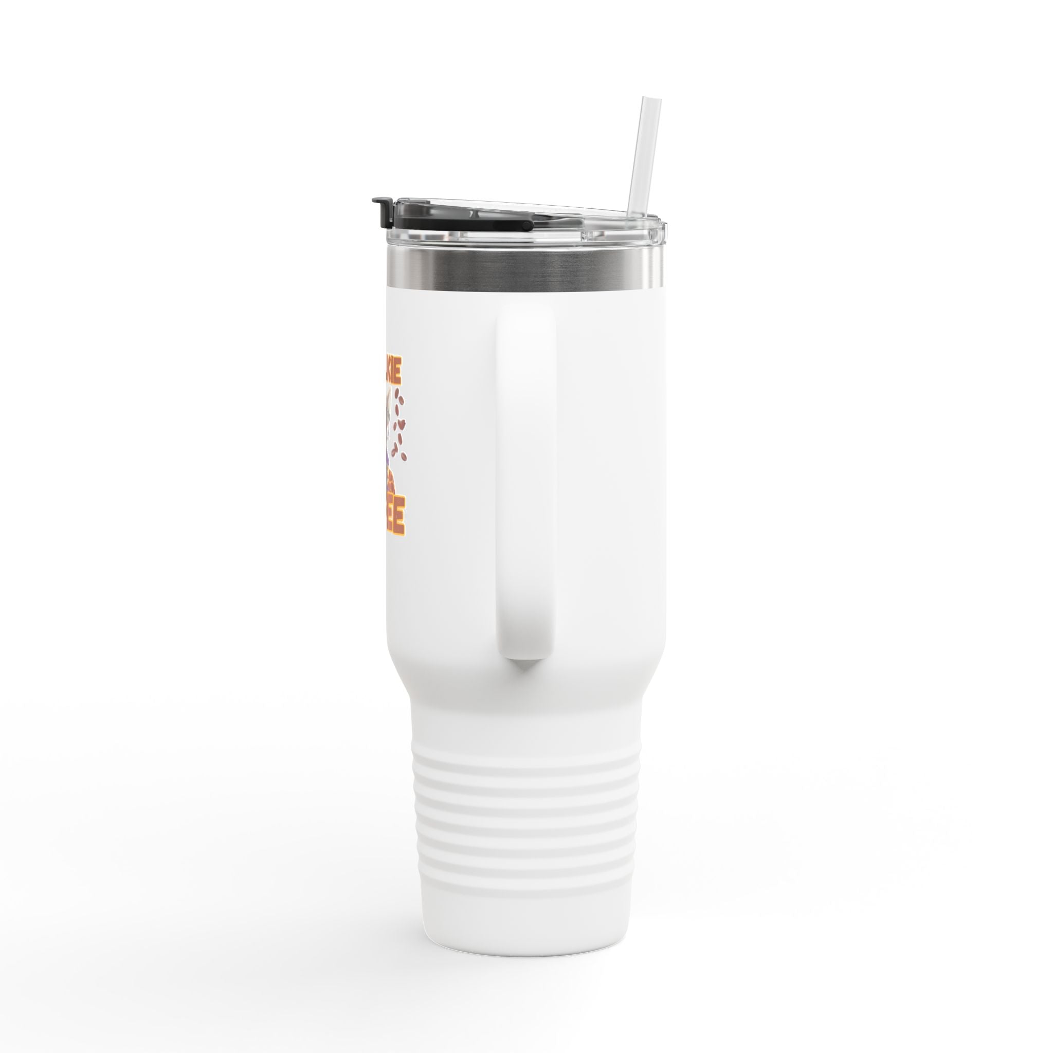 No Talkie Before Coffee-Funny Insulated Travel Mug, 40oz -