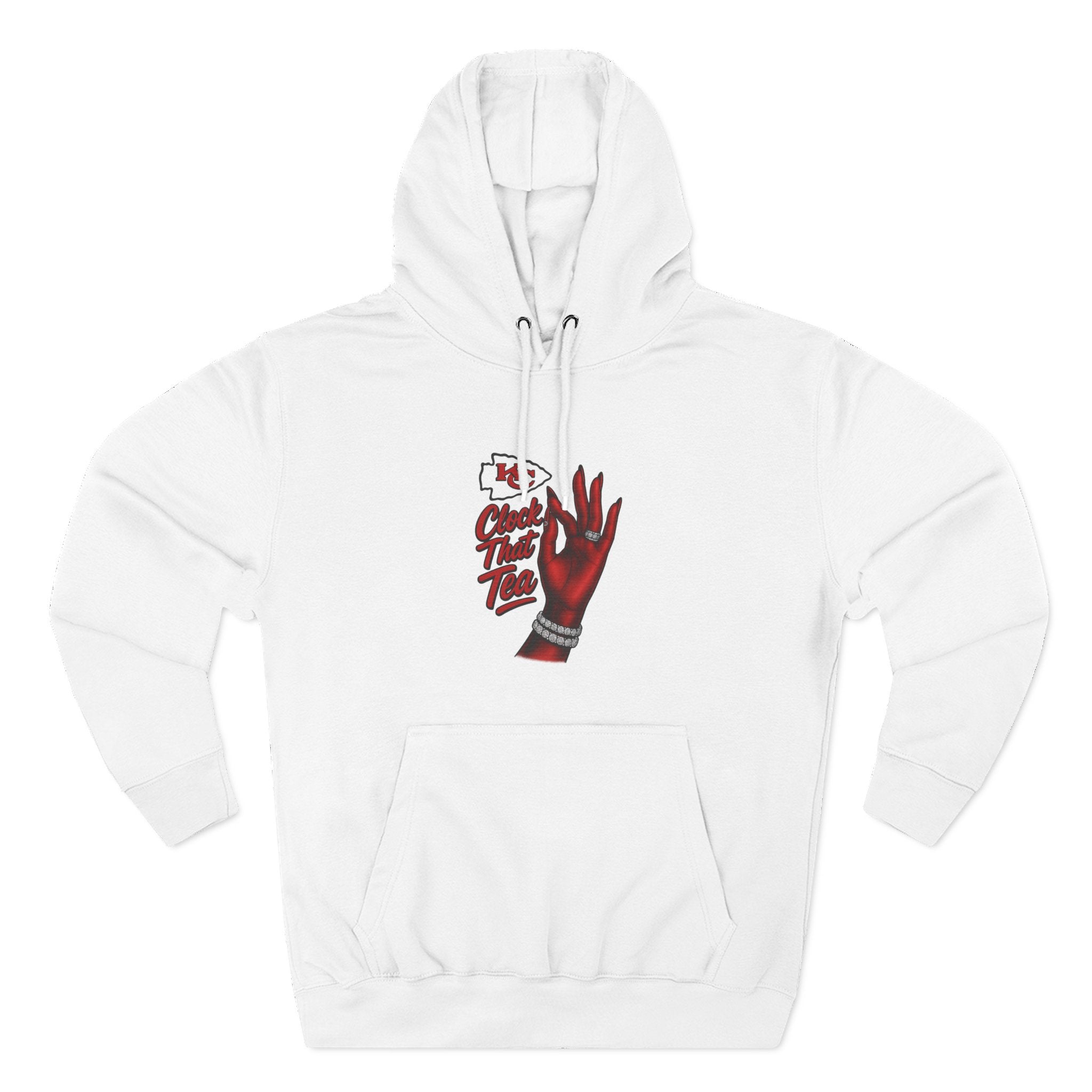 Clock That Tea Kansas City Chief -Fleece Hoodie