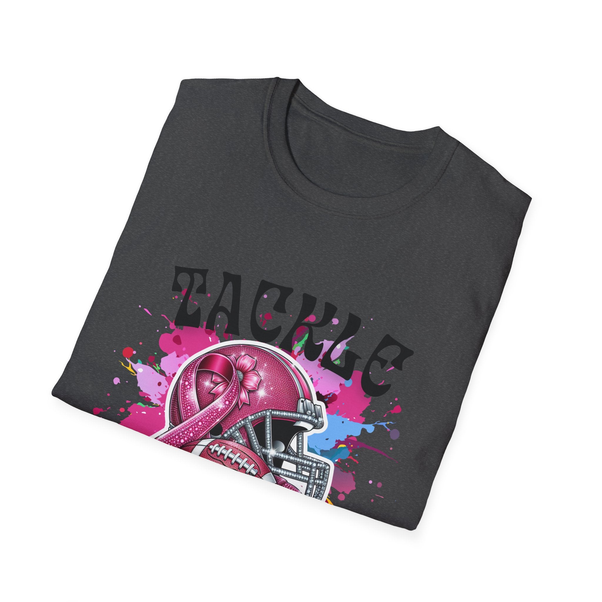 Tackle Breast Cancer T-shirt Support Breast Cancer