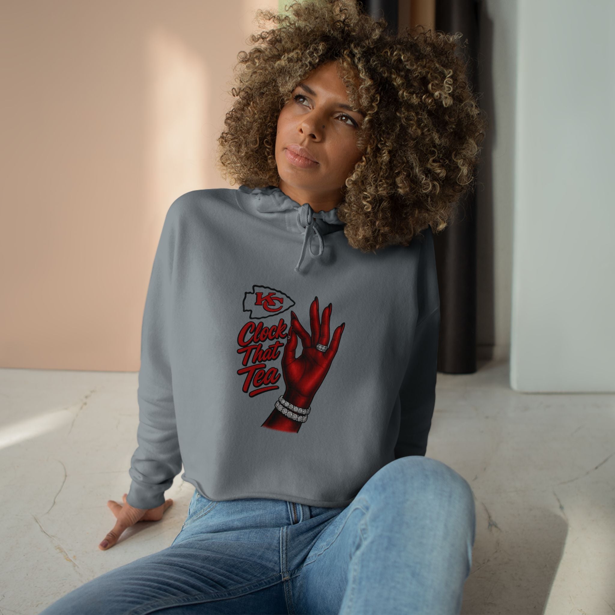 Clock That Tea Crop Hoodie Kansas City Chief