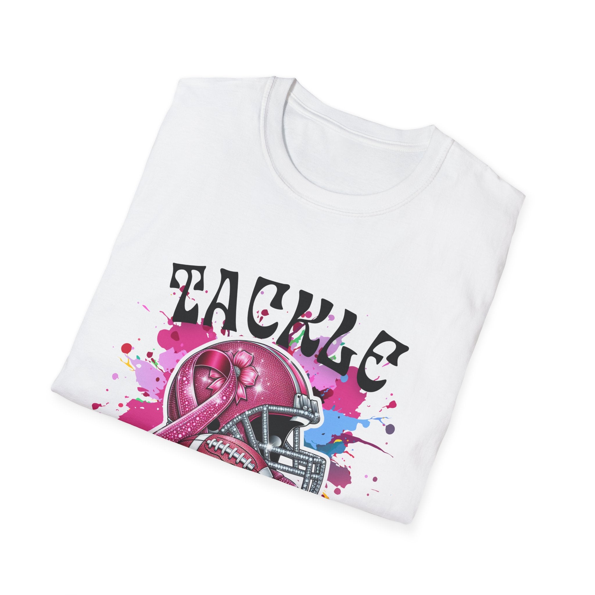 Tackle Breast Cancer T-shirt Support Breast Cancer
