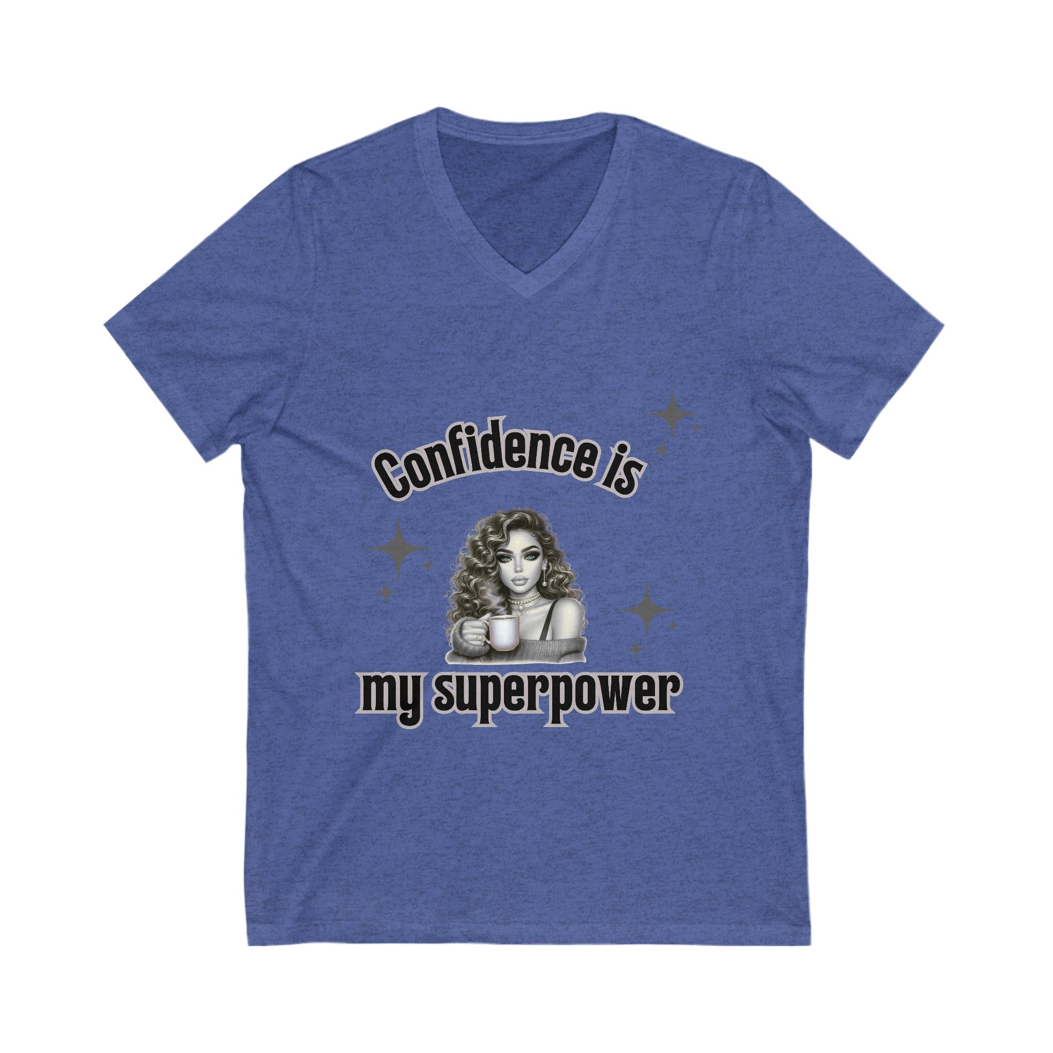 Confidence Is My Superpower V-Neck Tee