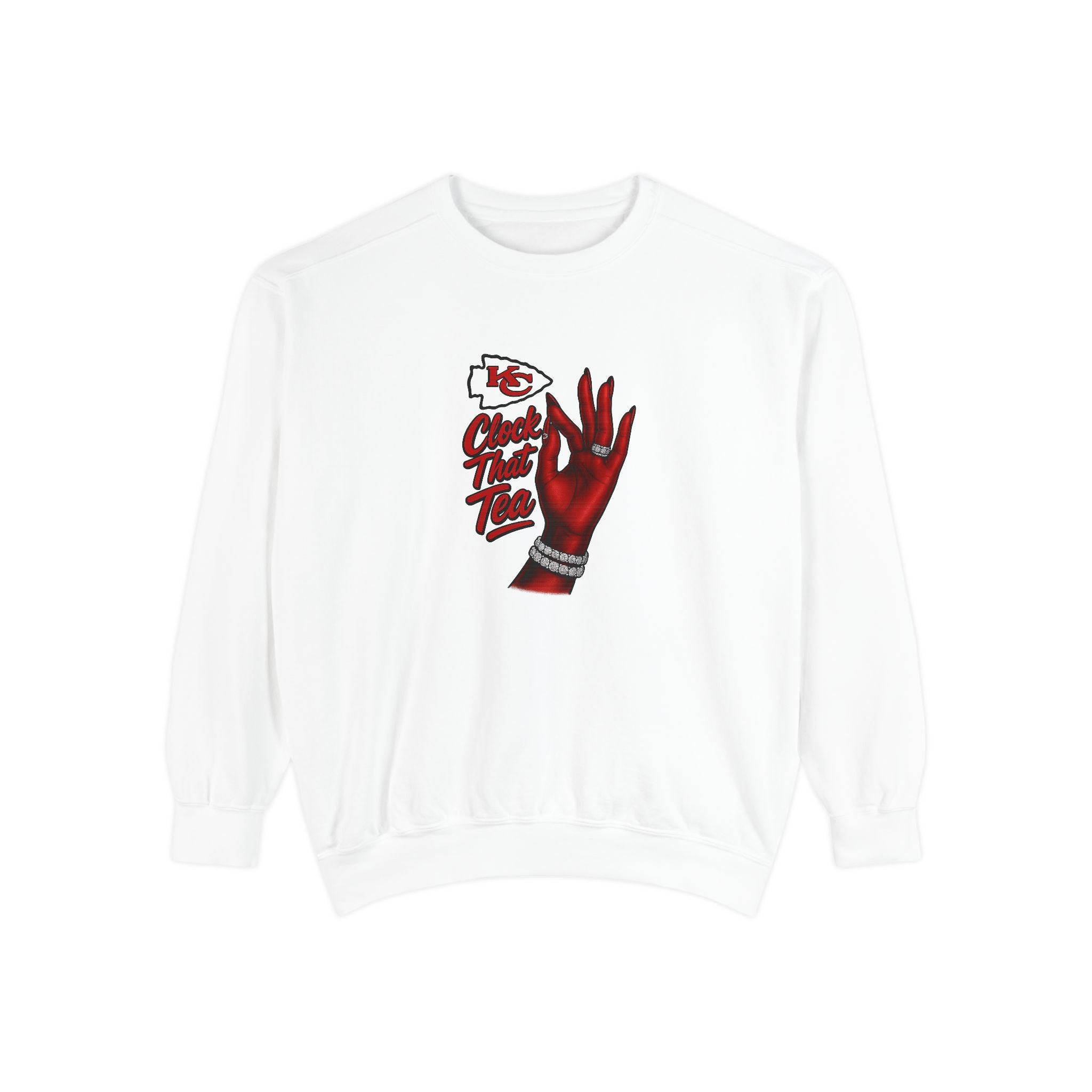 Clock That Tea Kansas City Chiefs Sweatshirt