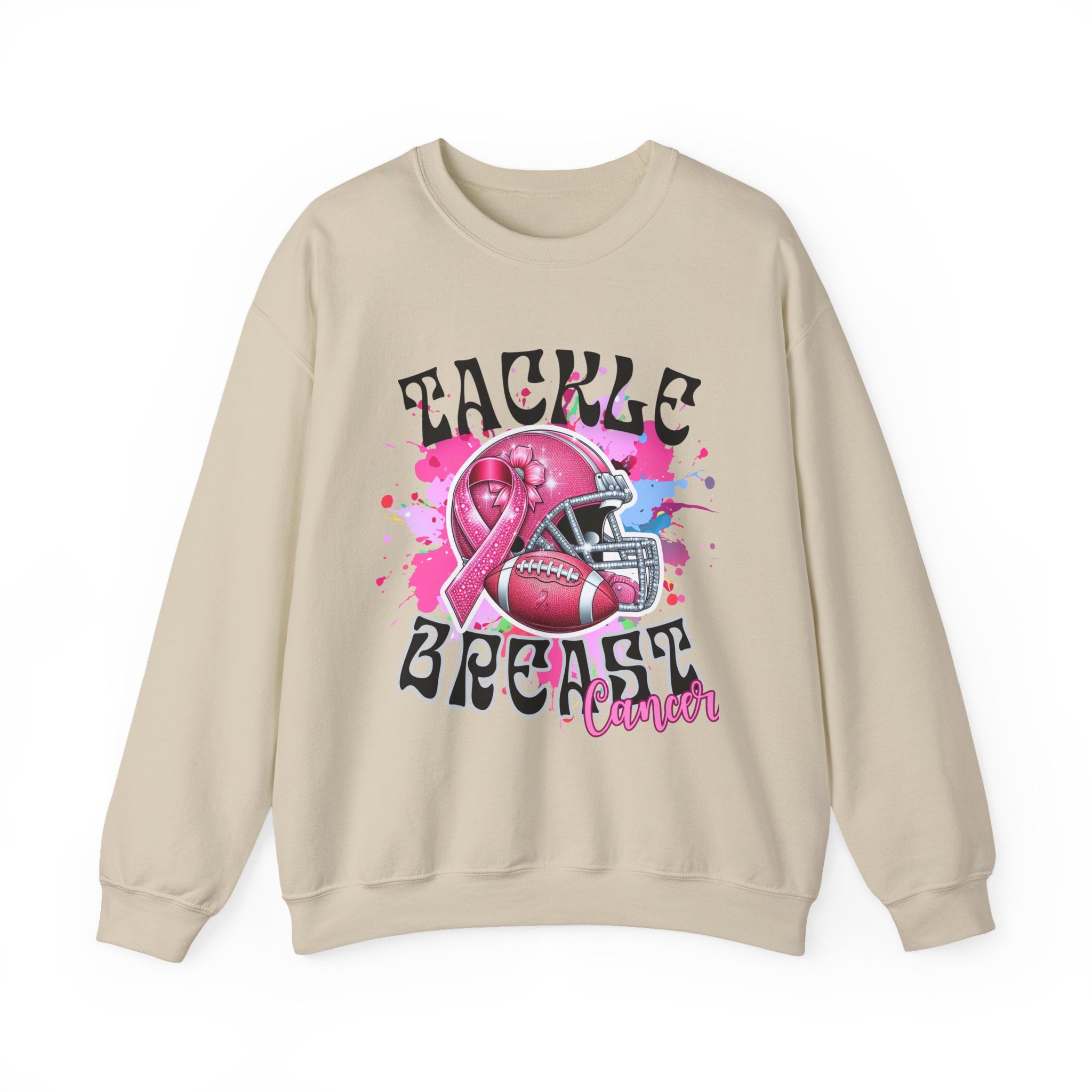 Tackle Breast Cancer-Crewneck