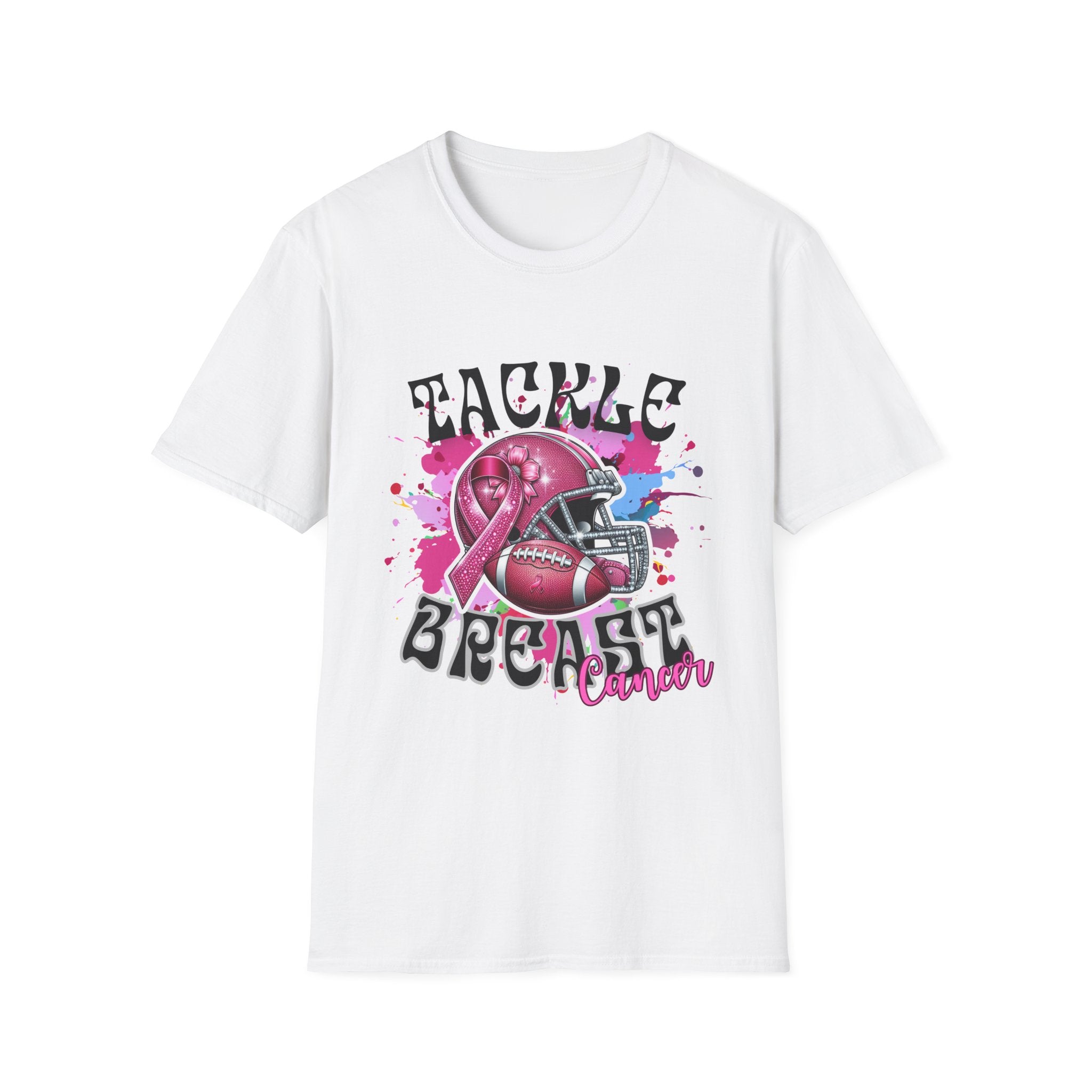 Tackle Breast Cancer T-shirt Support Breast Cancer