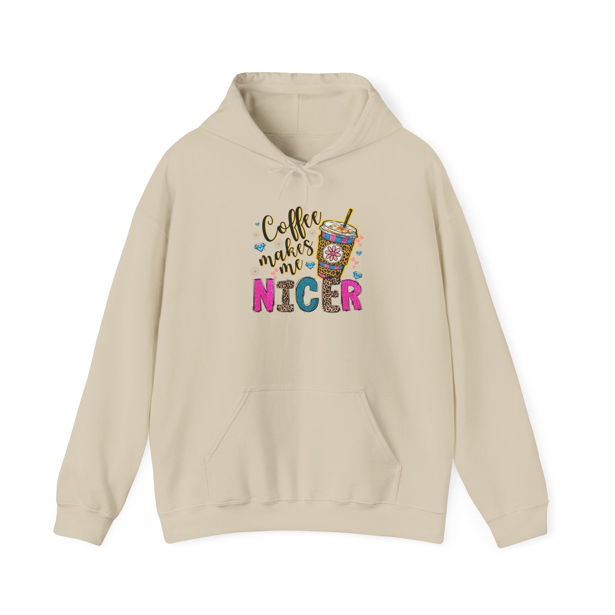 Coffee Makes Me Nicer Hoodie