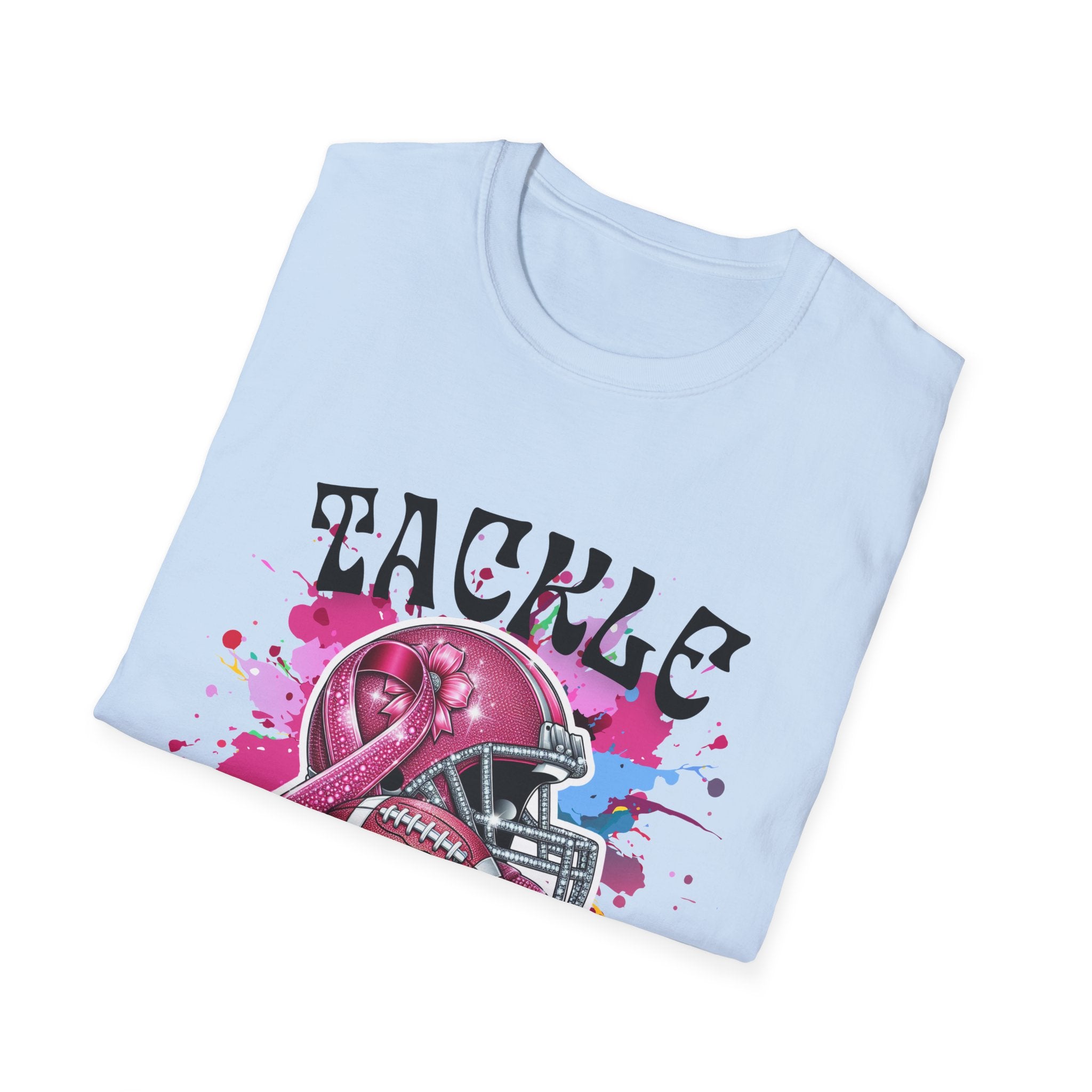 Tackle Breast Cancer T-shirt Support Breast Cancer