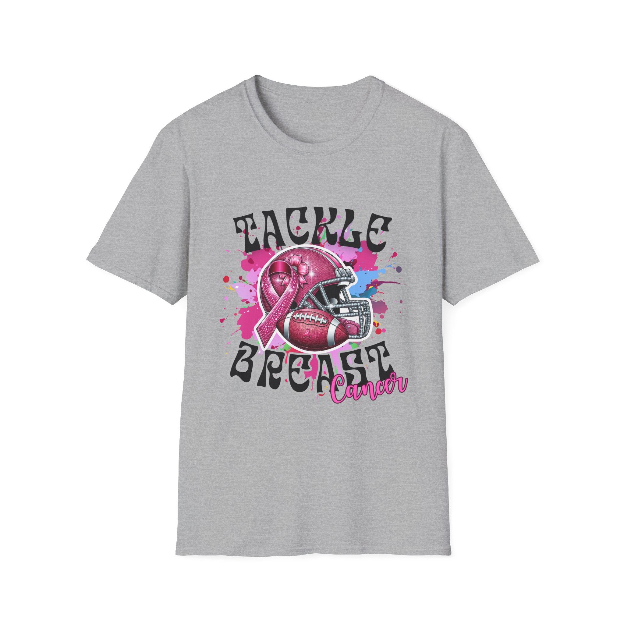 Tackle Breast Cancer T-shirt Support Breast Cancer