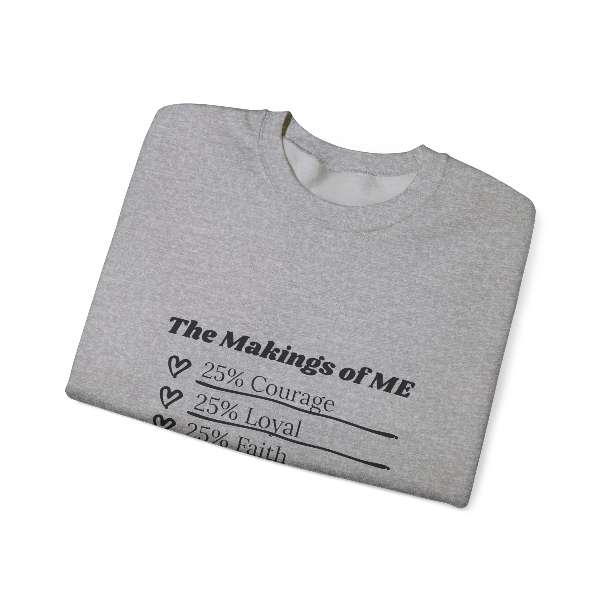 Makings of ME - Motivational Crewneck Sweatshirt