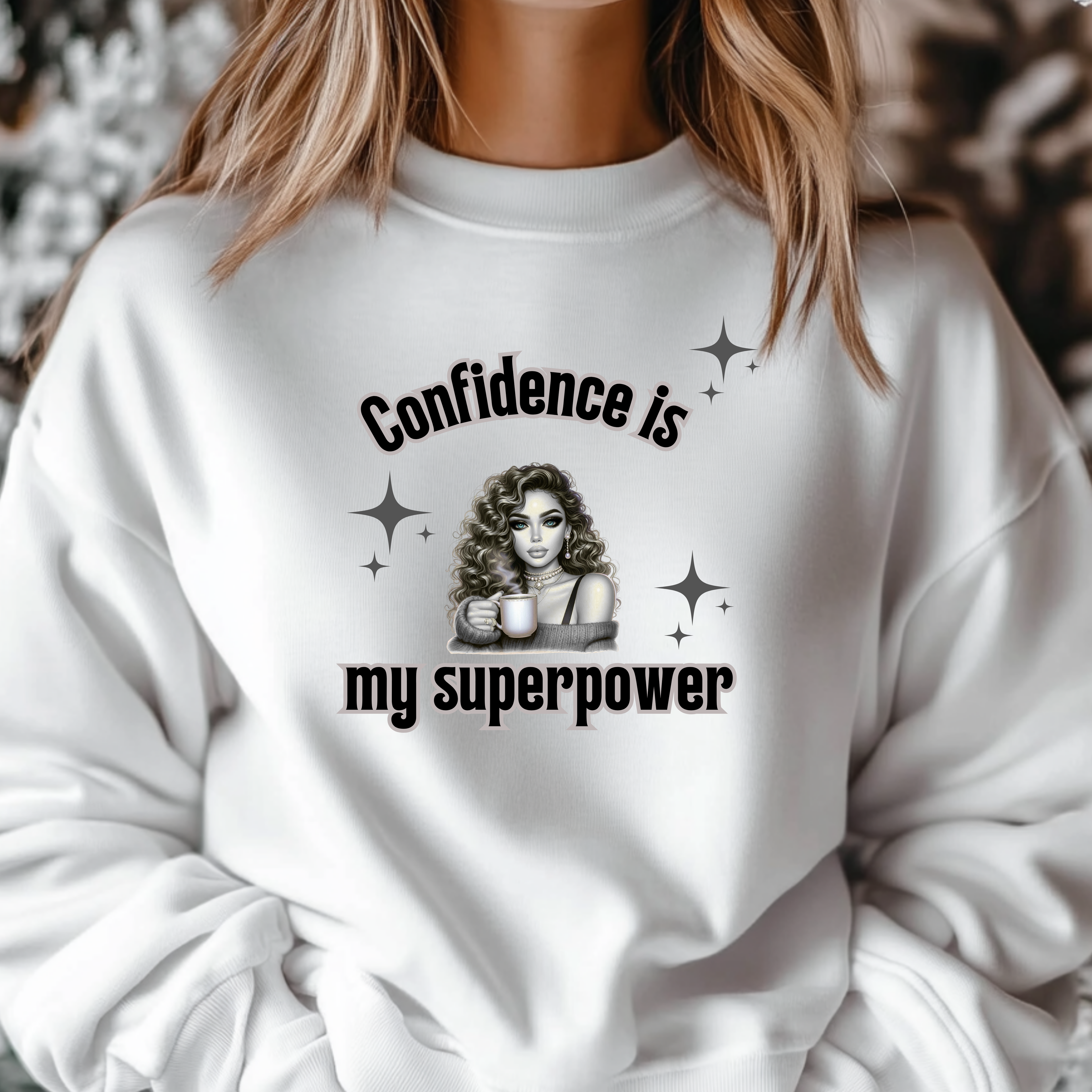Confidence Is My Superpower Sweatshirt