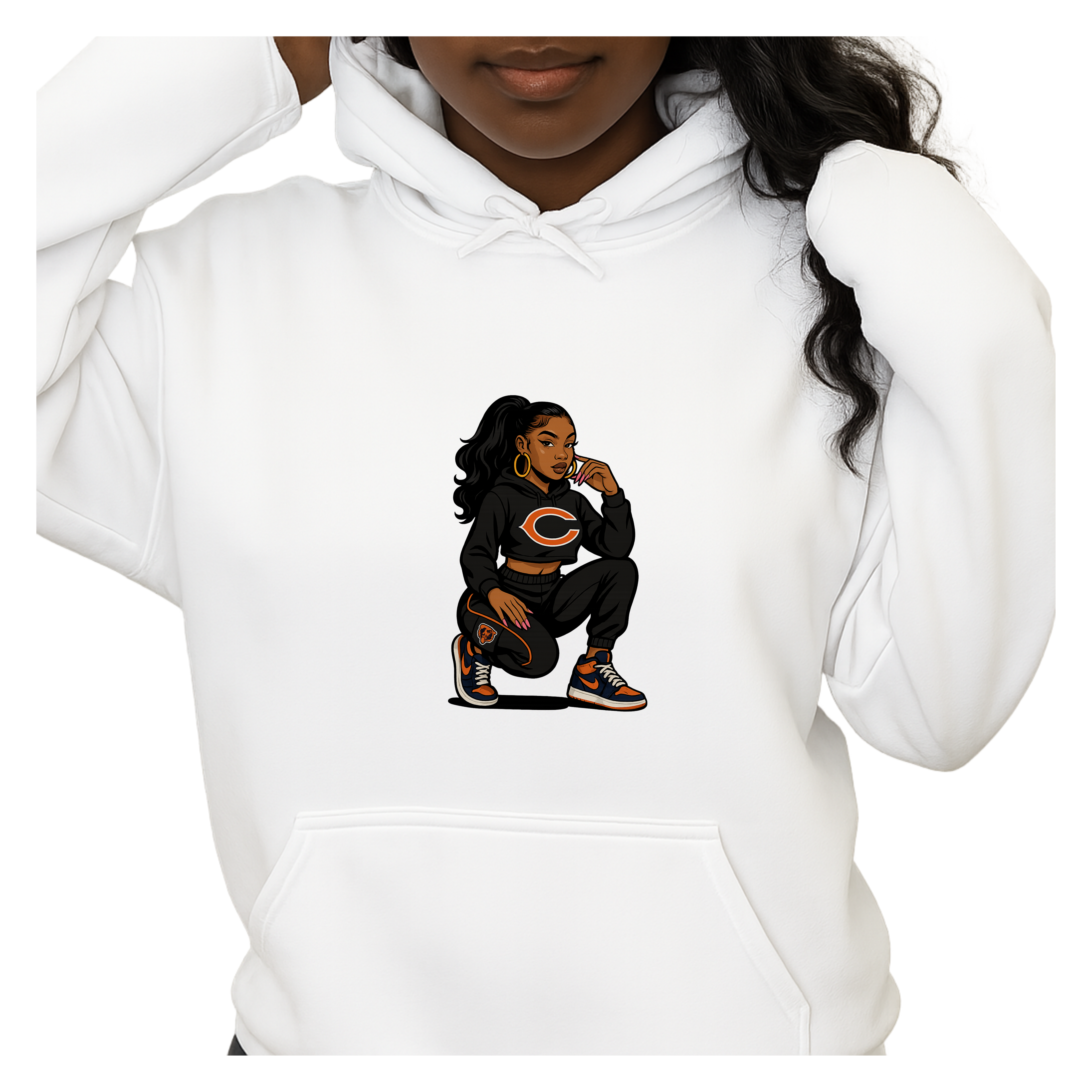 Chicago Bears Girl- Hoodie