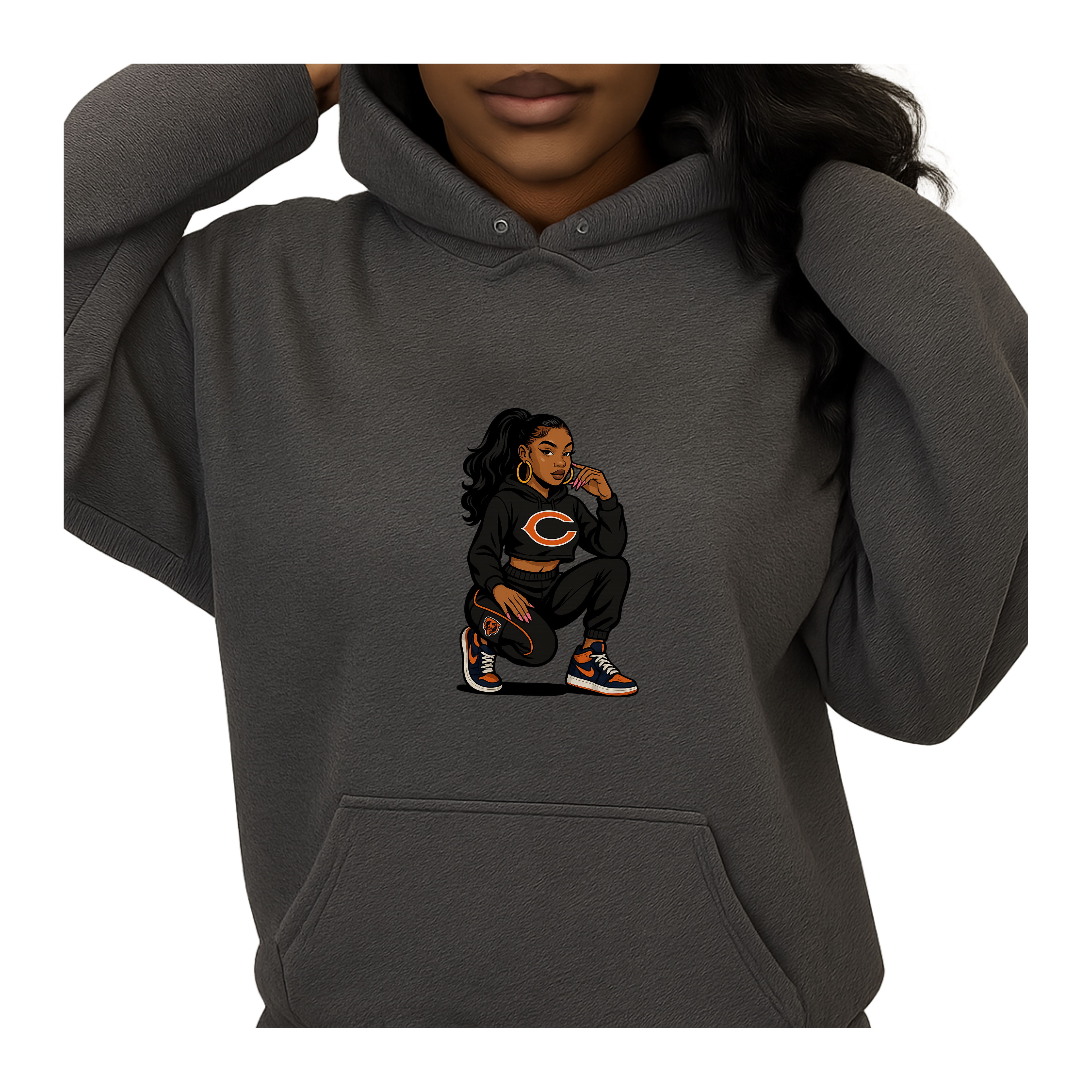 Chicago Bears Girl- Hoodie