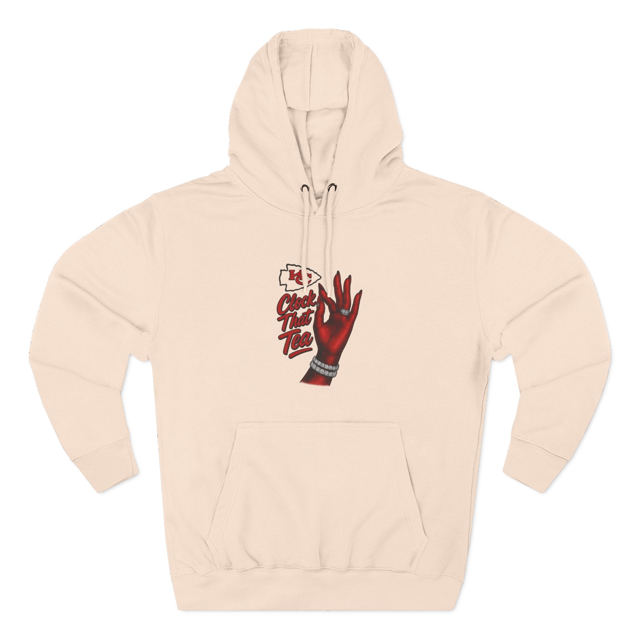 Clock That Tea Kansas City Chief -Fleece Hoodie
