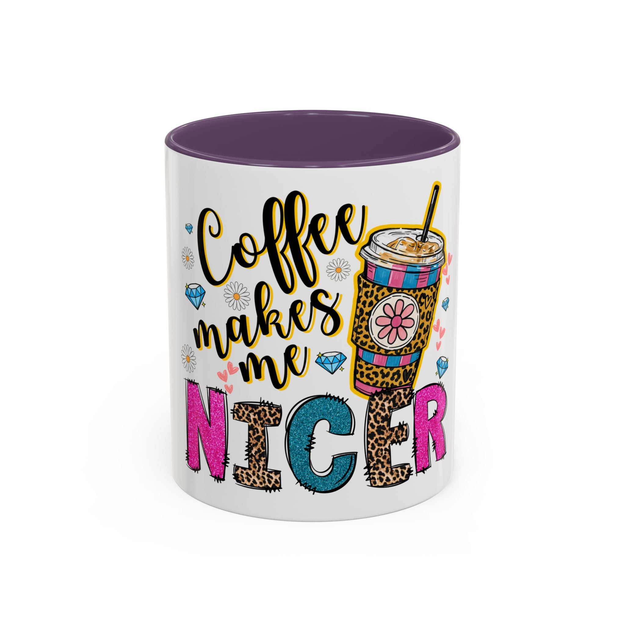 Nicer Coffee Mug - Sassy Gift for Tea and Coffee Lovers, Cute Coffee Cup for Birthdays, Happy Hour, Home Office Decor