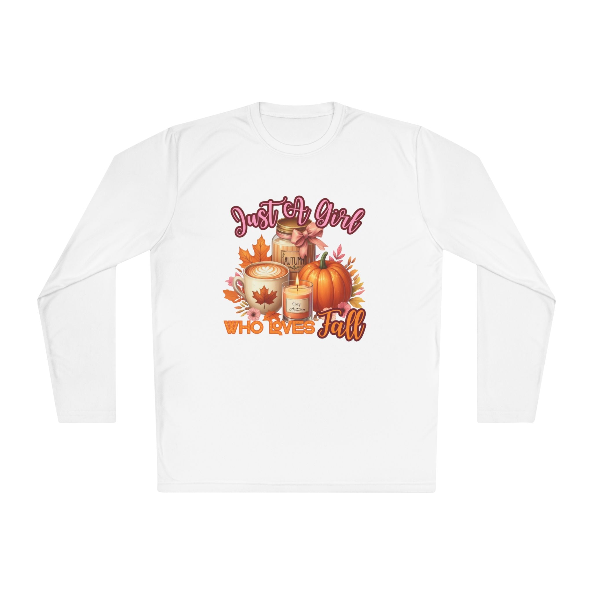 Just A Girl Who Loves Fall - Unisex Long Sleeve Tee
