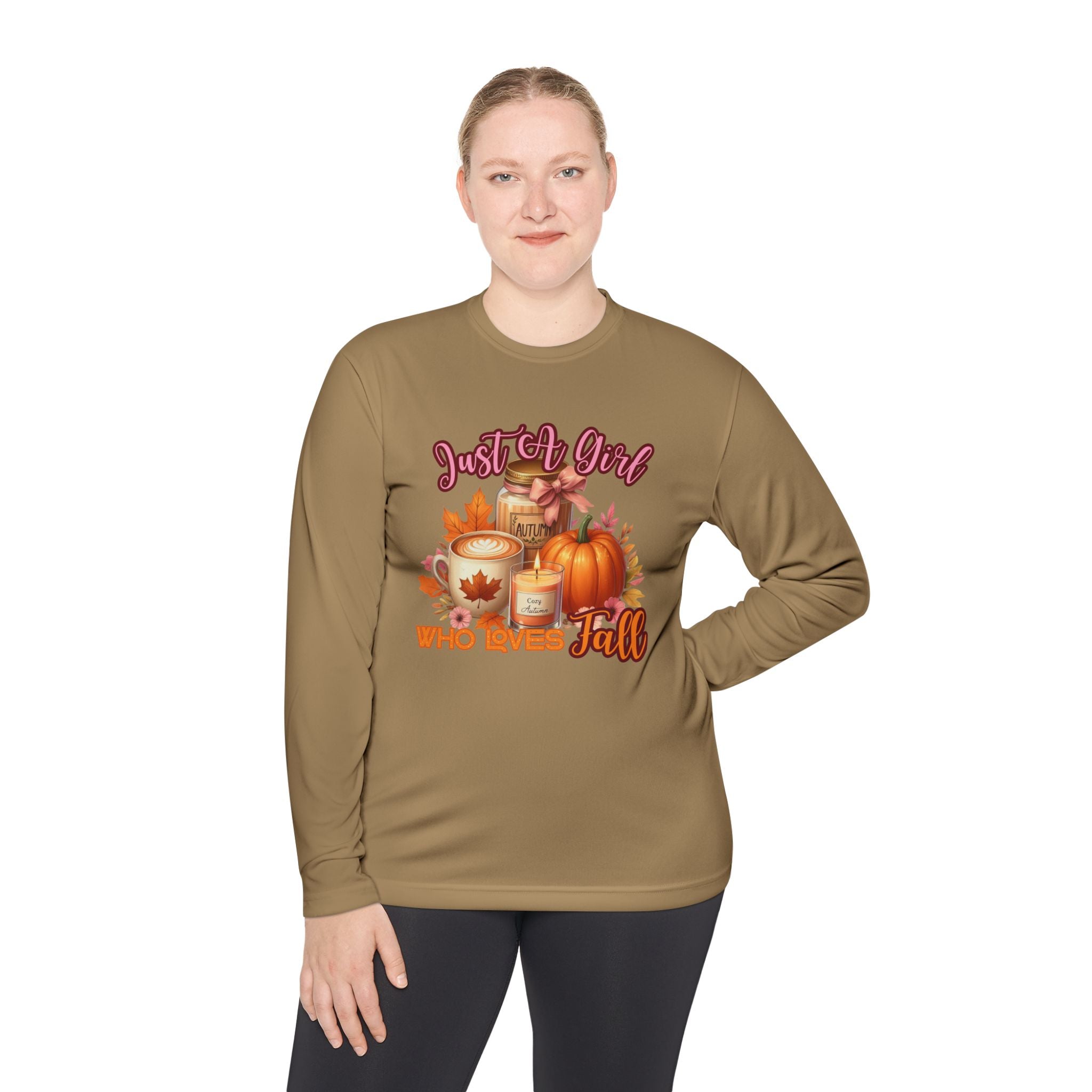 Just A Girl Who Loves Fall - Unisex Long Sleeve Tee