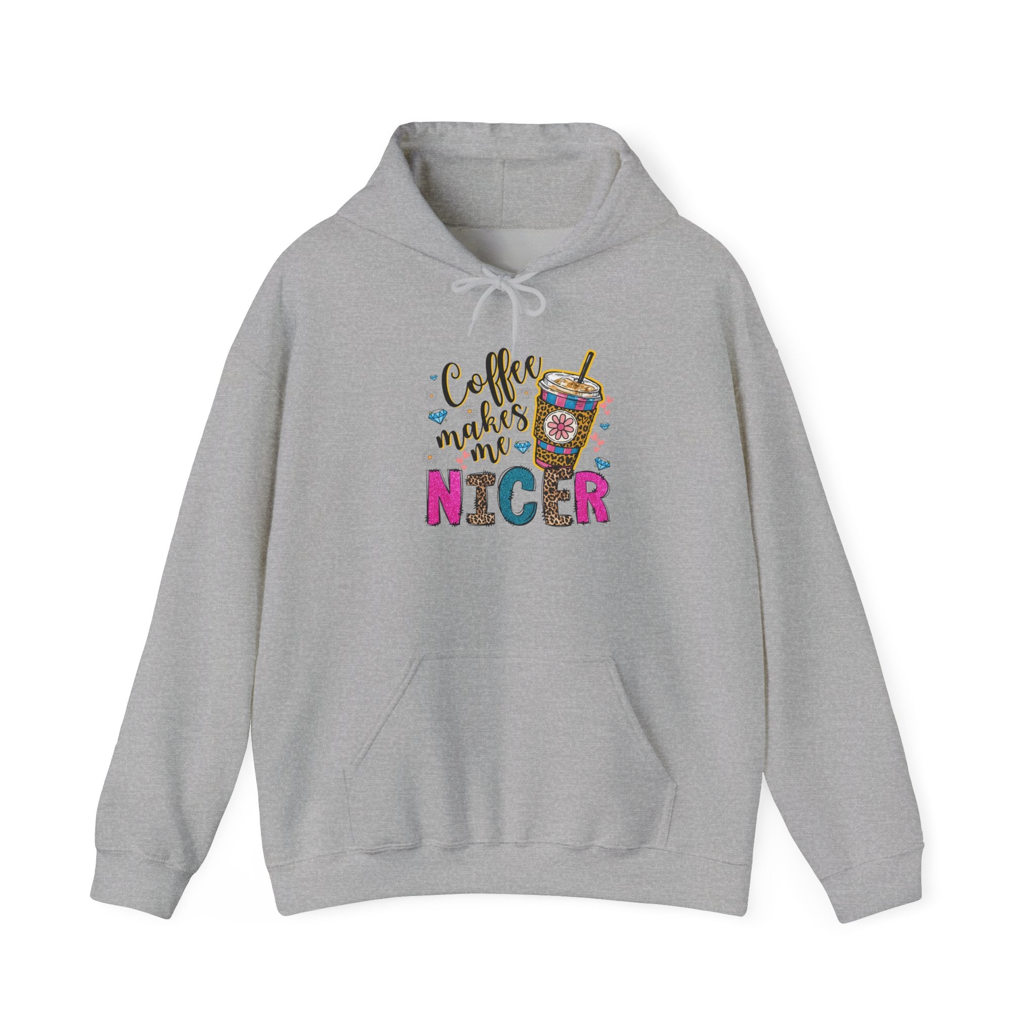 Coffee Makes Me Nicer Hoodie
