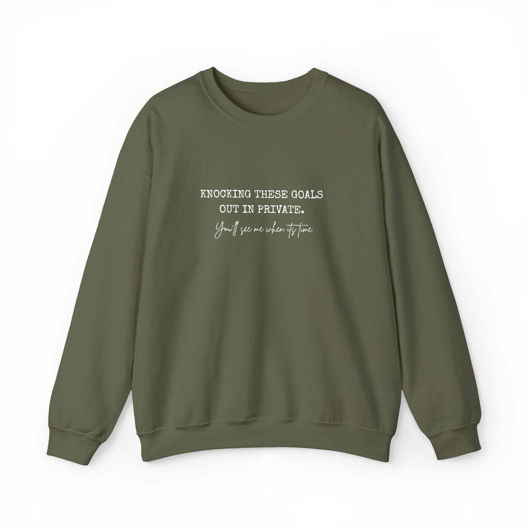 Knocking Goals Out- Crewneck Sweatshirt