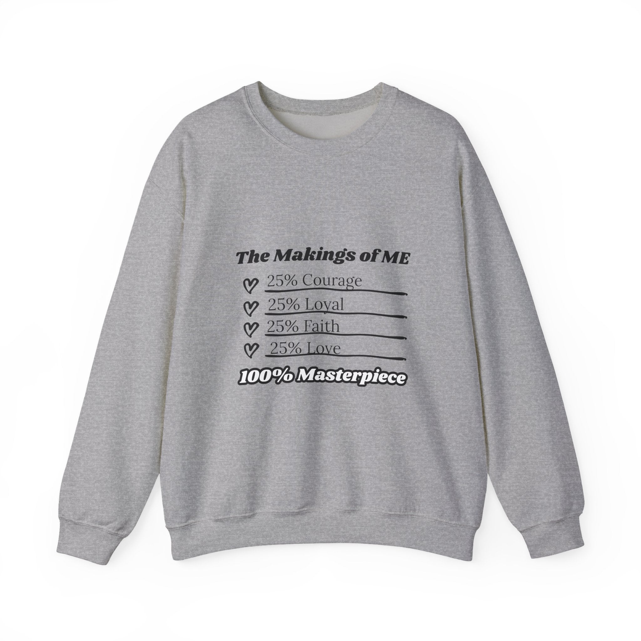 Makings of ME - Motivational Crewneck Sweatshirt
