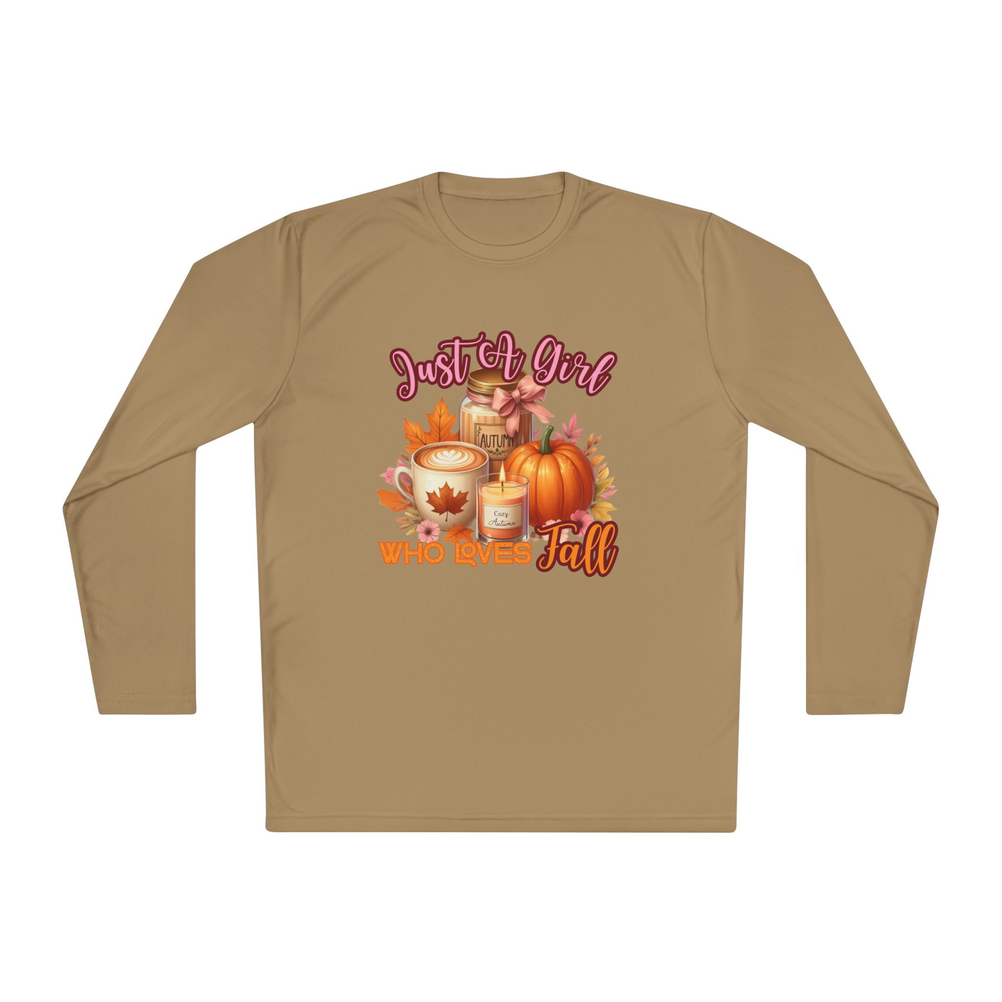 Just A Girl Who Loves Fall - Unisex Long Sleeve Tee