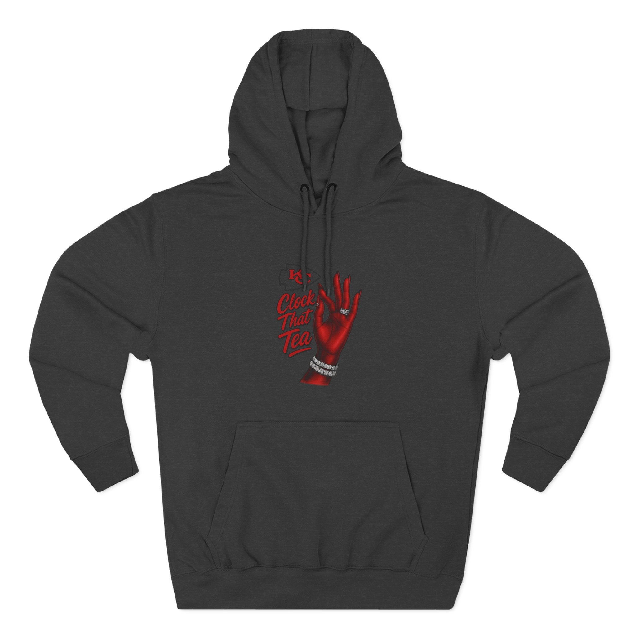 Clock That Tea Kansas City Chief -Fleece Hoodie