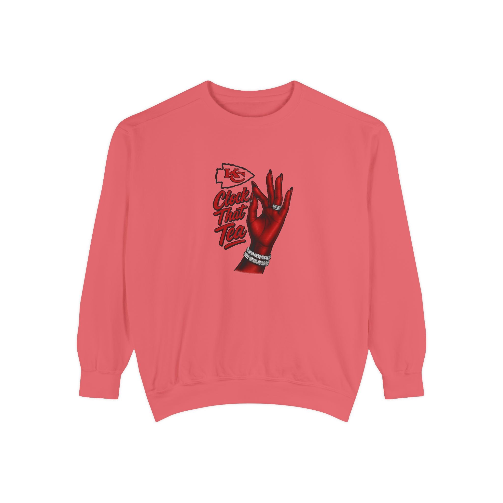 Clock That Tea Kansas City Chiefs Sweatshirt
