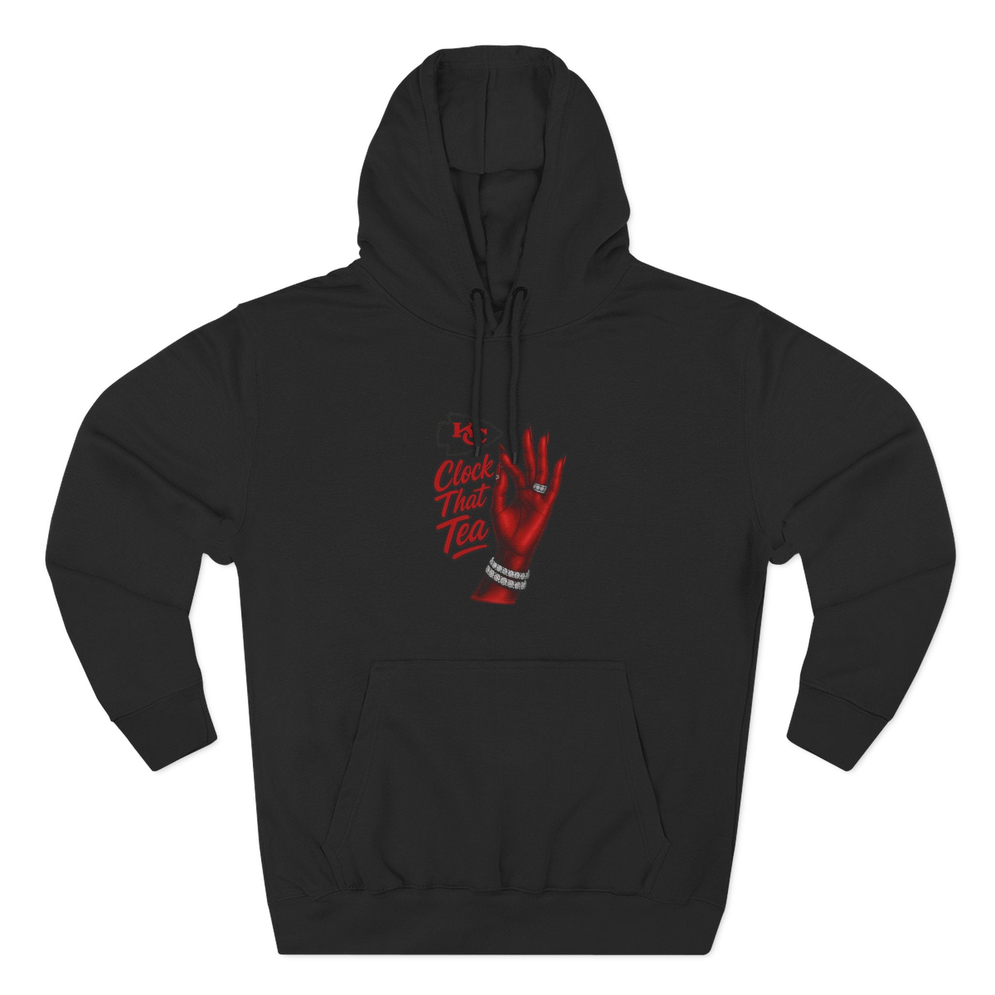 Clock That Tea Kansas City Chief -Fleece Hoodie