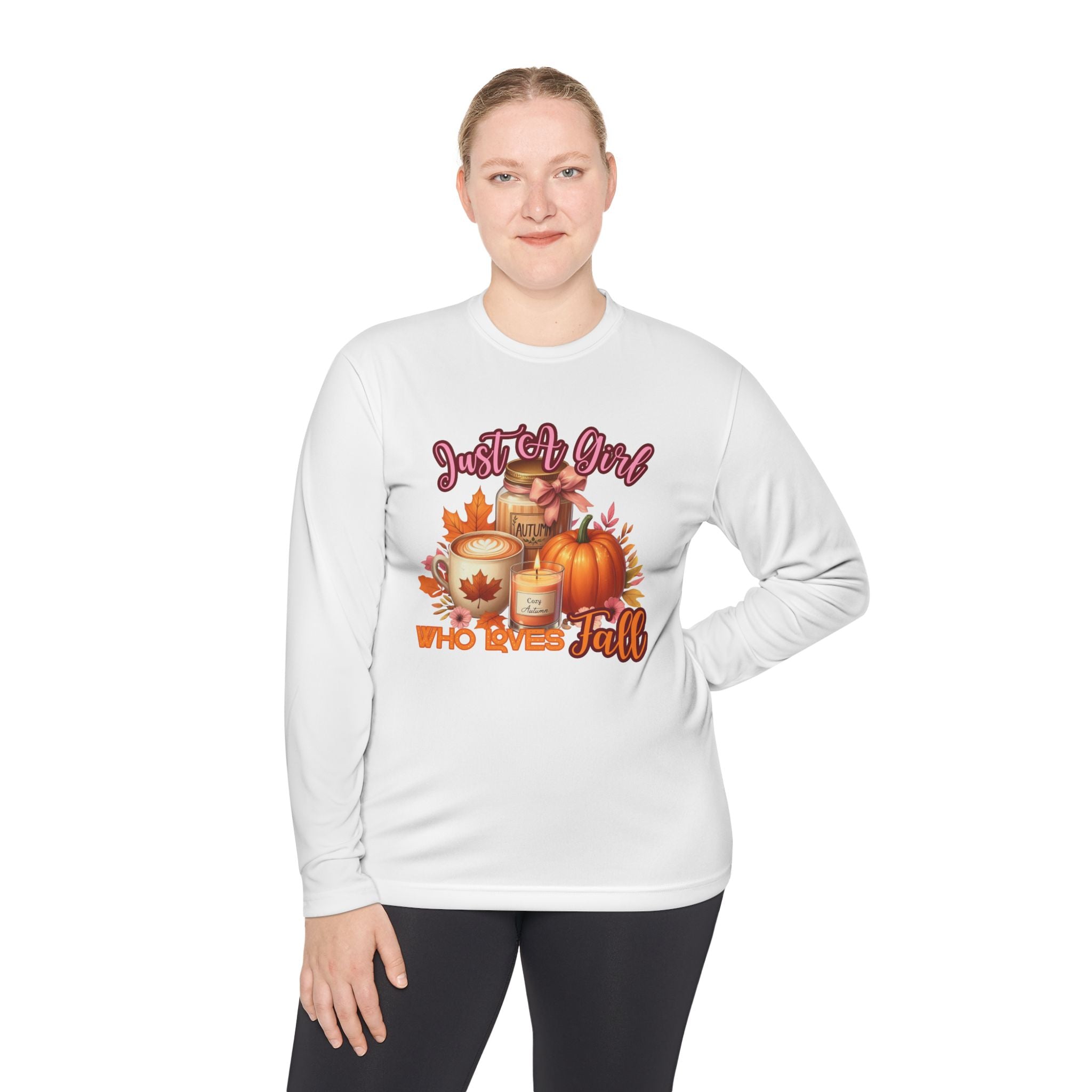 Just A Girl Who Loves Fall - Unisex Long Sleeve Tee