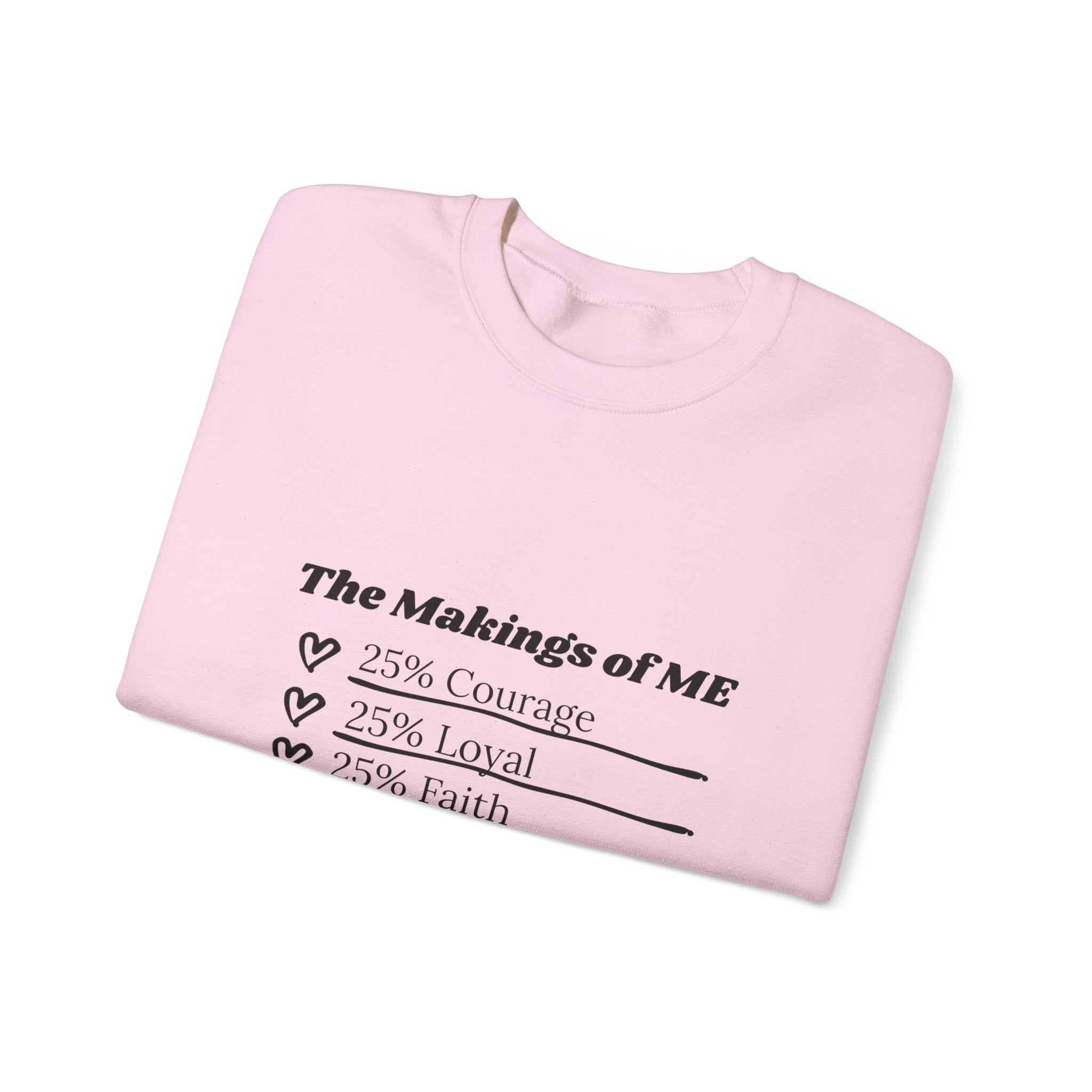 Makings of ME - Motivational Crewneck Sweatshirt