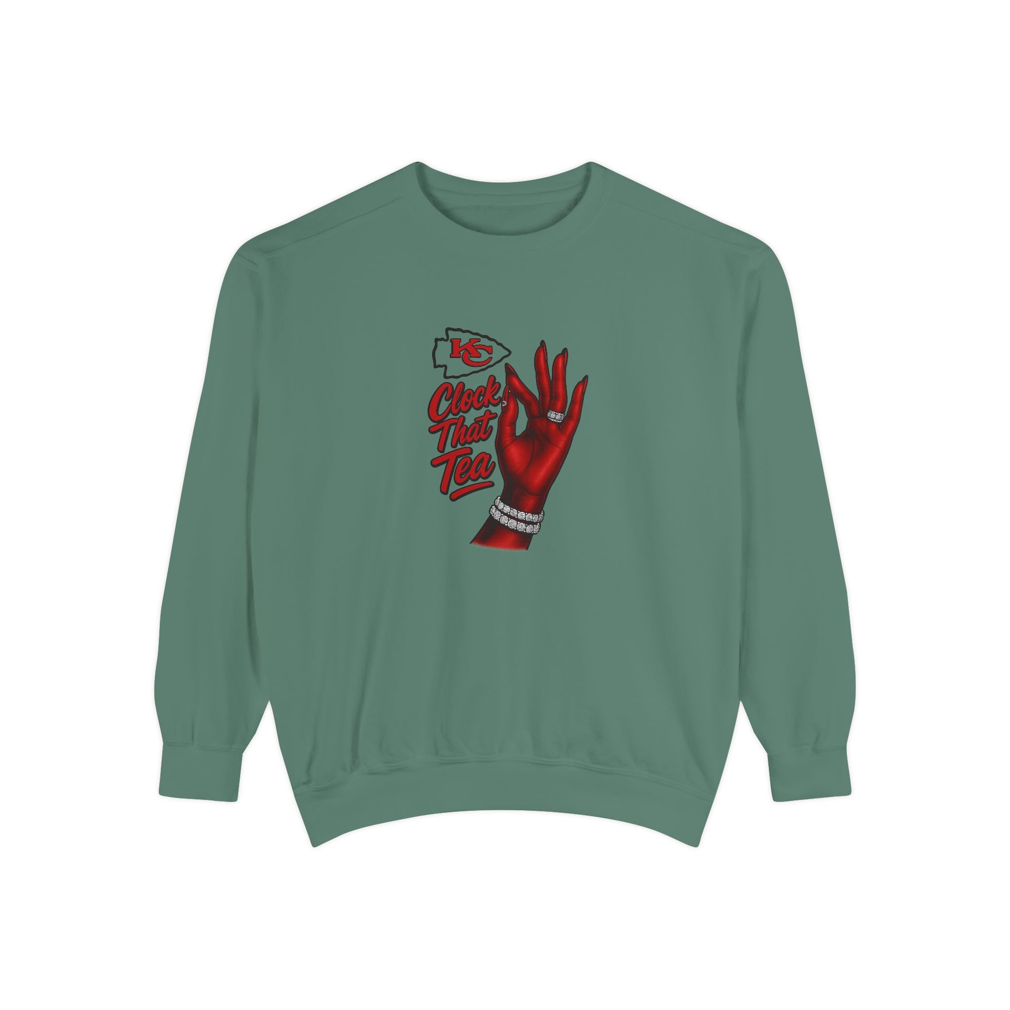 Clock That Tea Kansas City Chiefs Sweatshirt