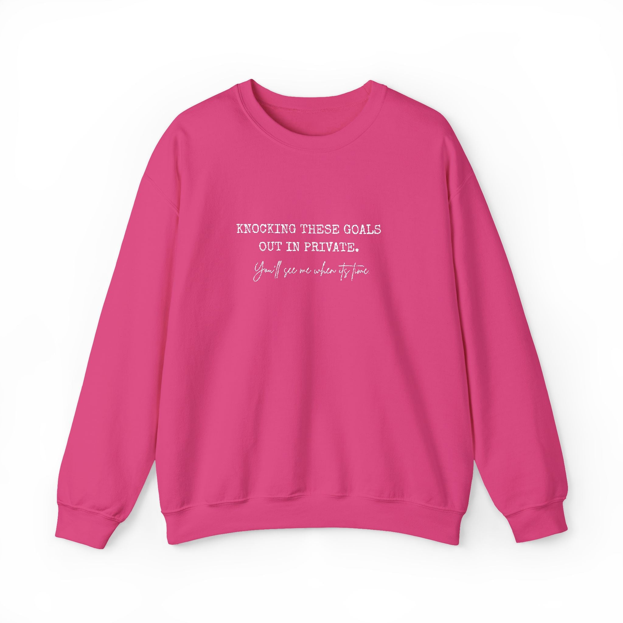 Knocking Goals Out- Crewneck Sweatshirt