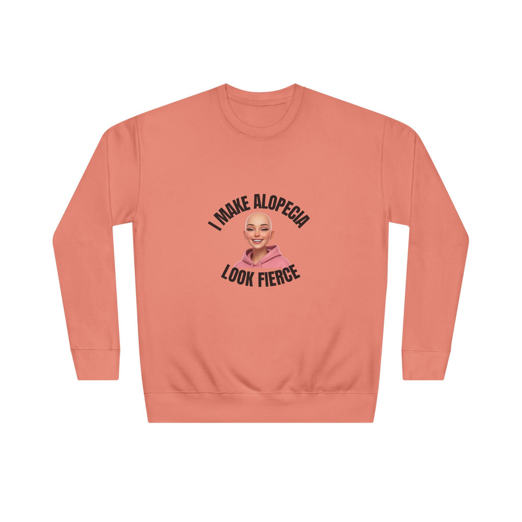 Fierce Alopecia Sweatshirt for Confidence