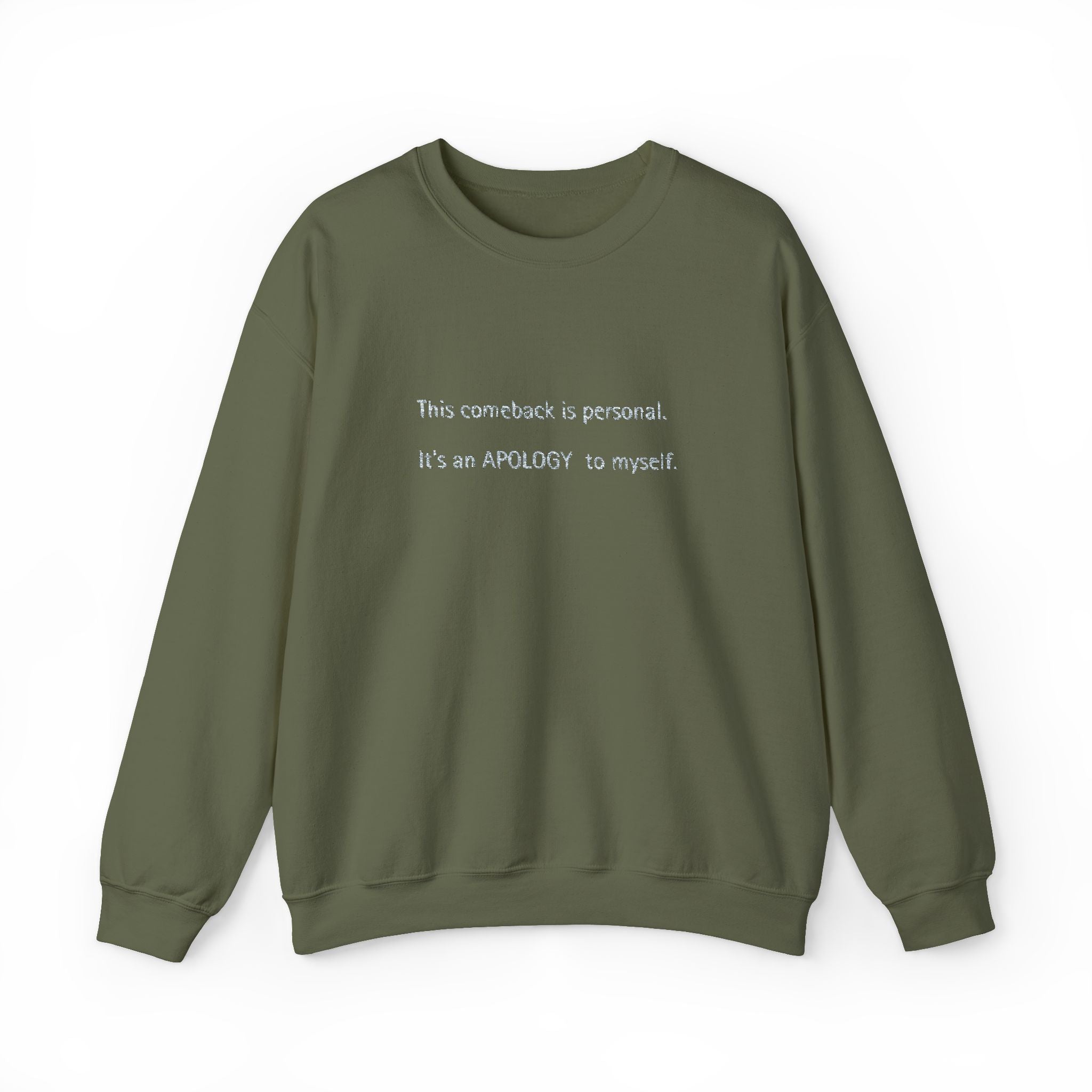Apology to myself-Crewneck Sweatshirt