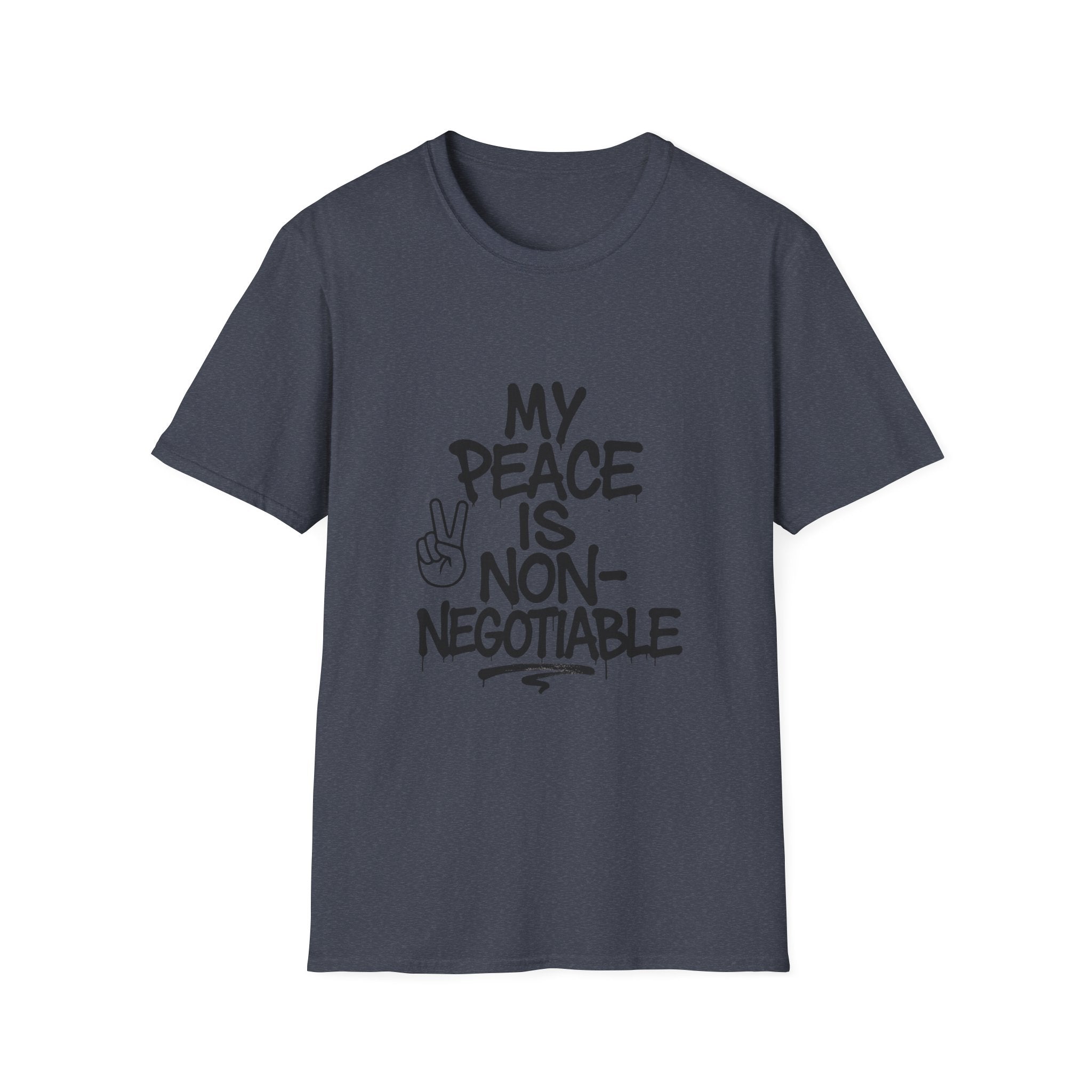 Peaceful Vibes Unisex T-Shirt - Graphic Tee, Casual Wear, Gift for Friends, Everyday Comfort, Positive Message Apparel