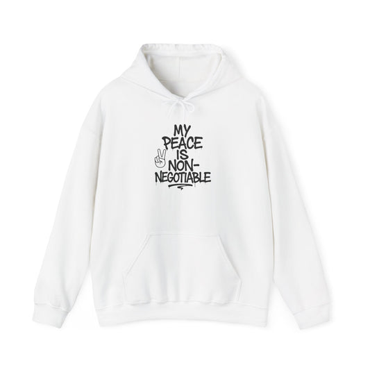 Peace is Non-Negotiable Hoodie