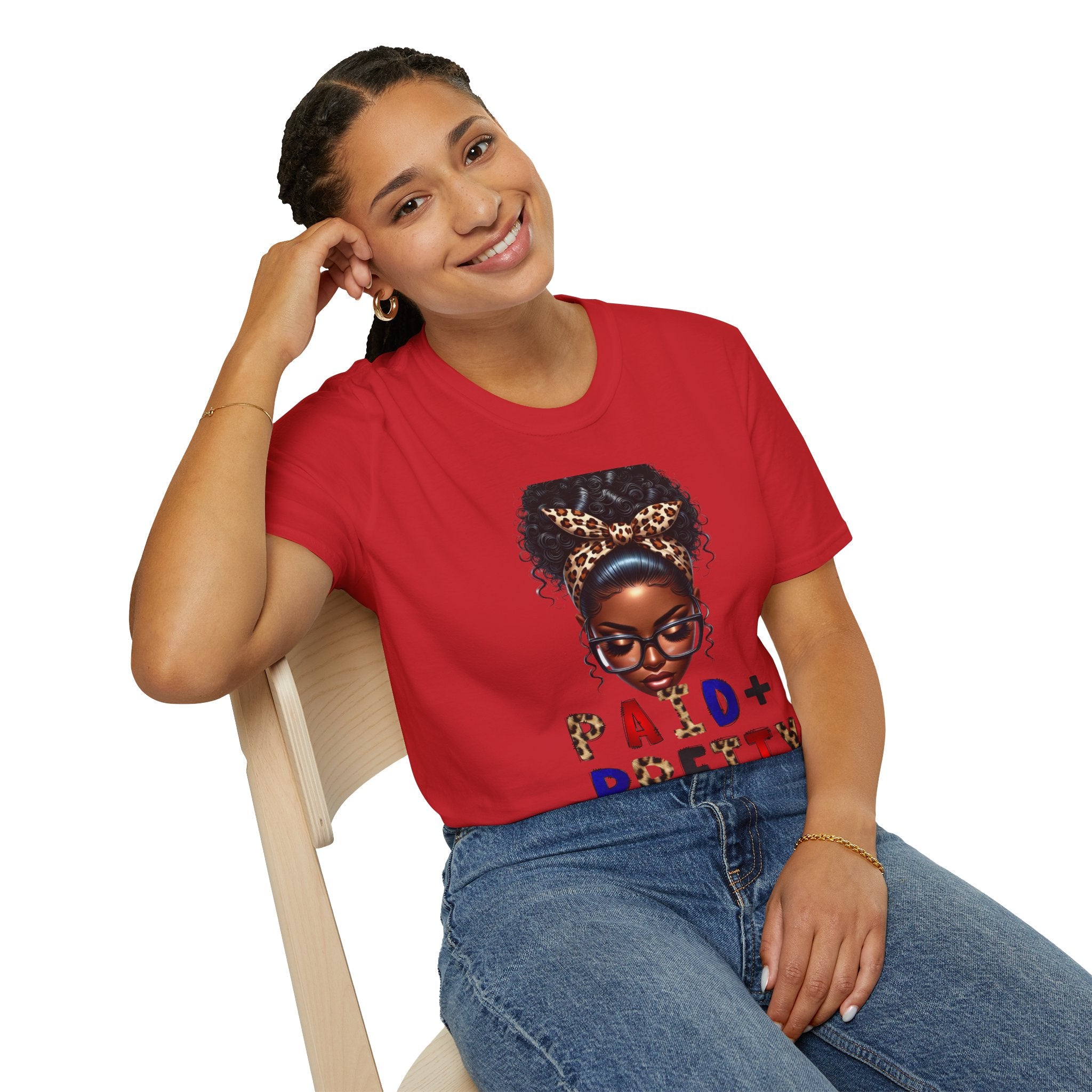 Paid + Pretty Unisex Softstyle T-Shirt