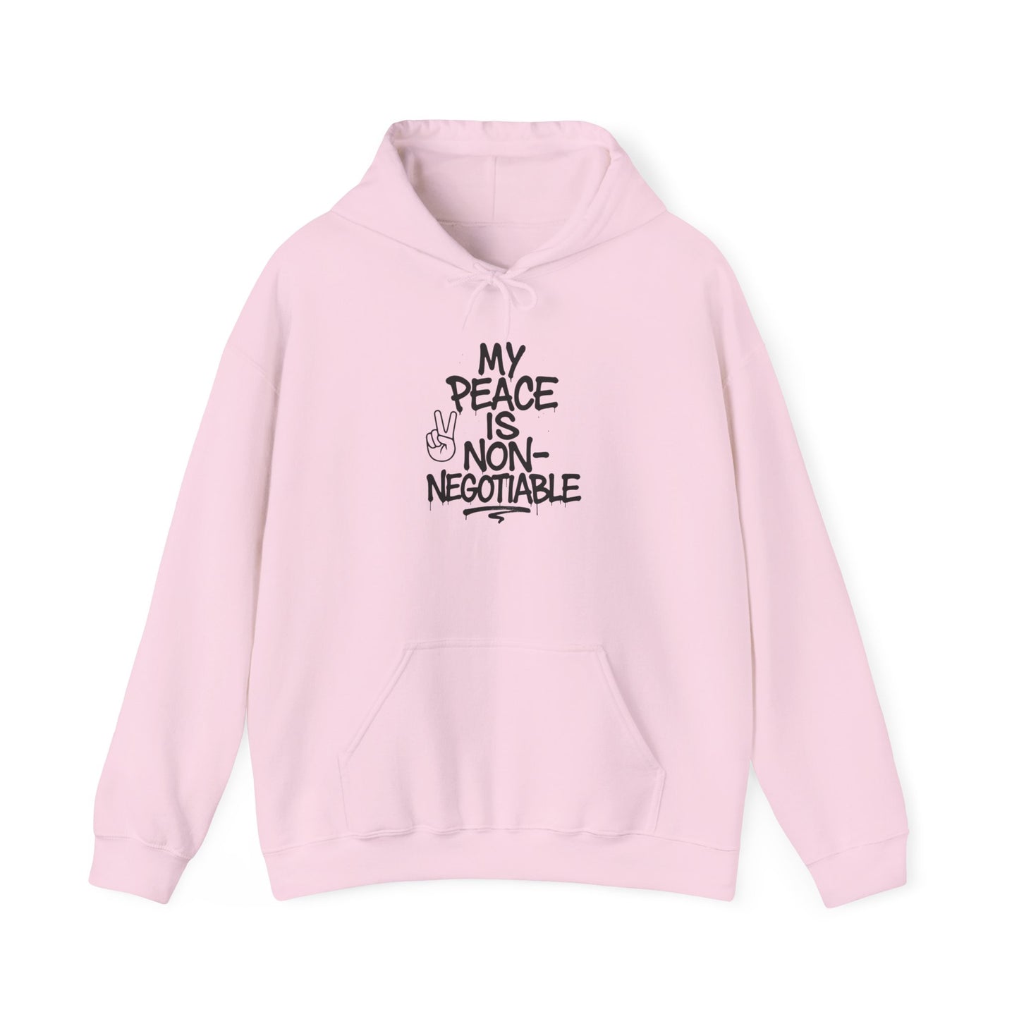 Peace is Non-Negotiable Hoodie