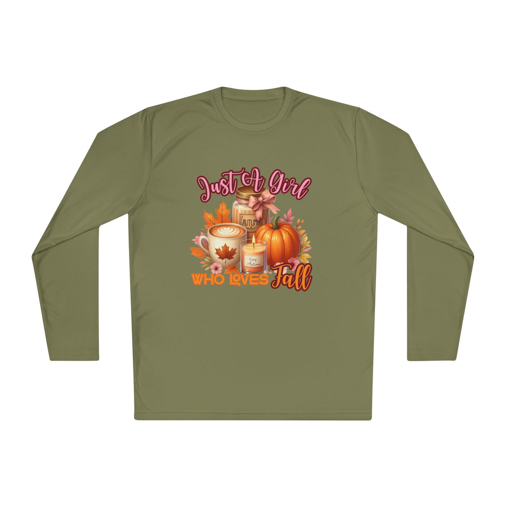 Just A Girl Who Loves Fall - Unisex Long Sleeve Tee