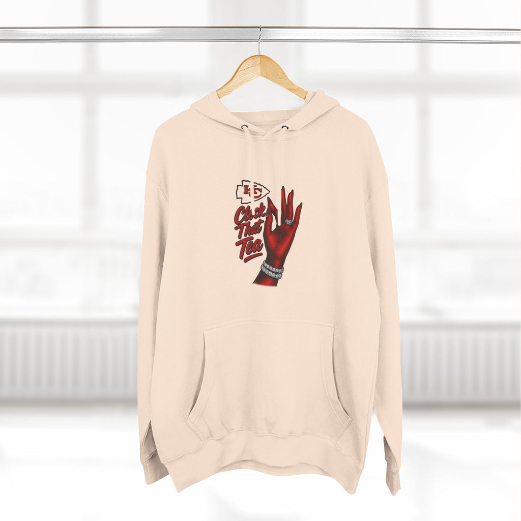 Clock That Tea Kansas City Chief -Fleece Hoodie